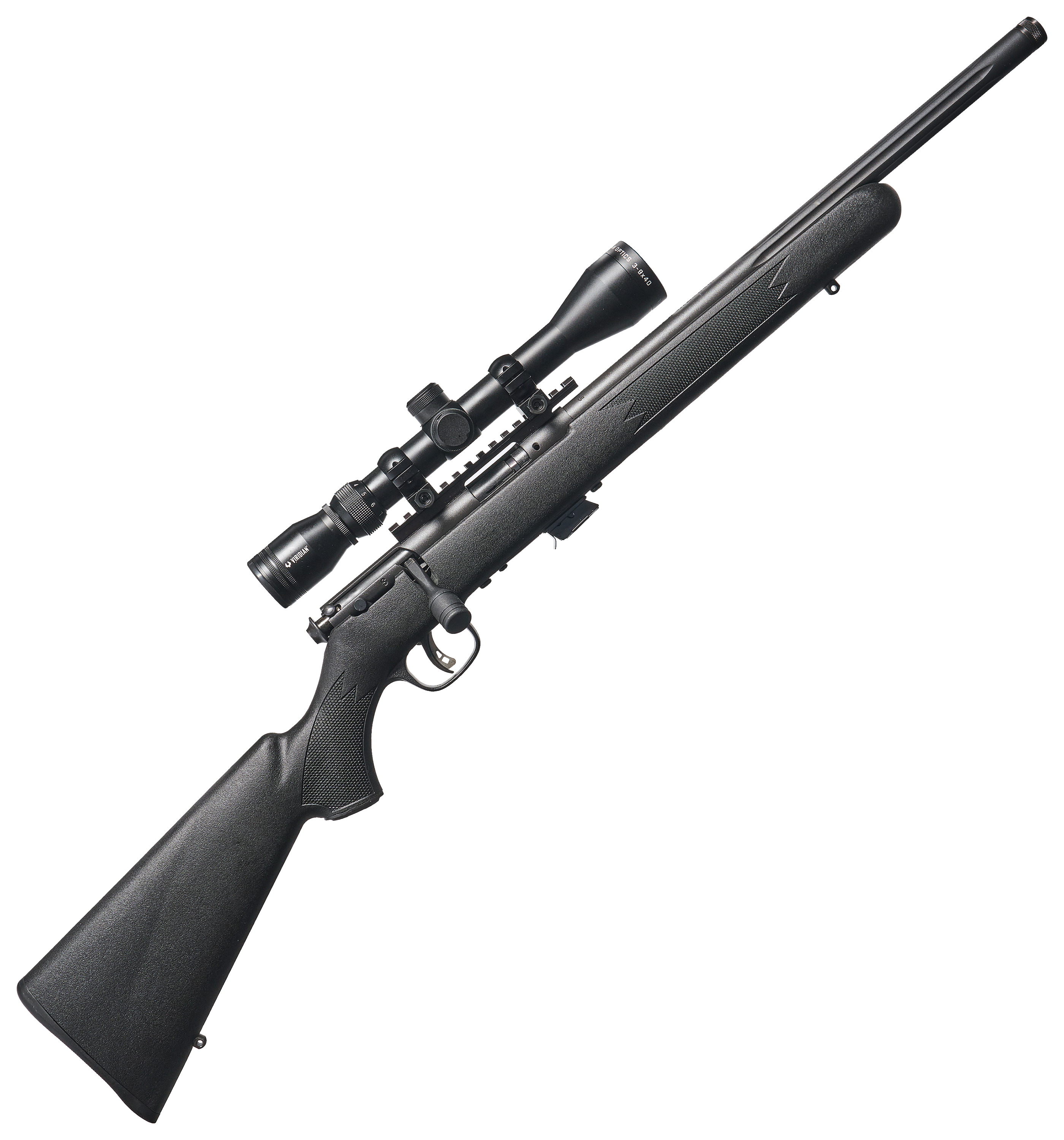 Image of Savage Arms Mark II FV-SR Bolt-Action Rimfire Rifle with Viridian 3-9x40 Scope
