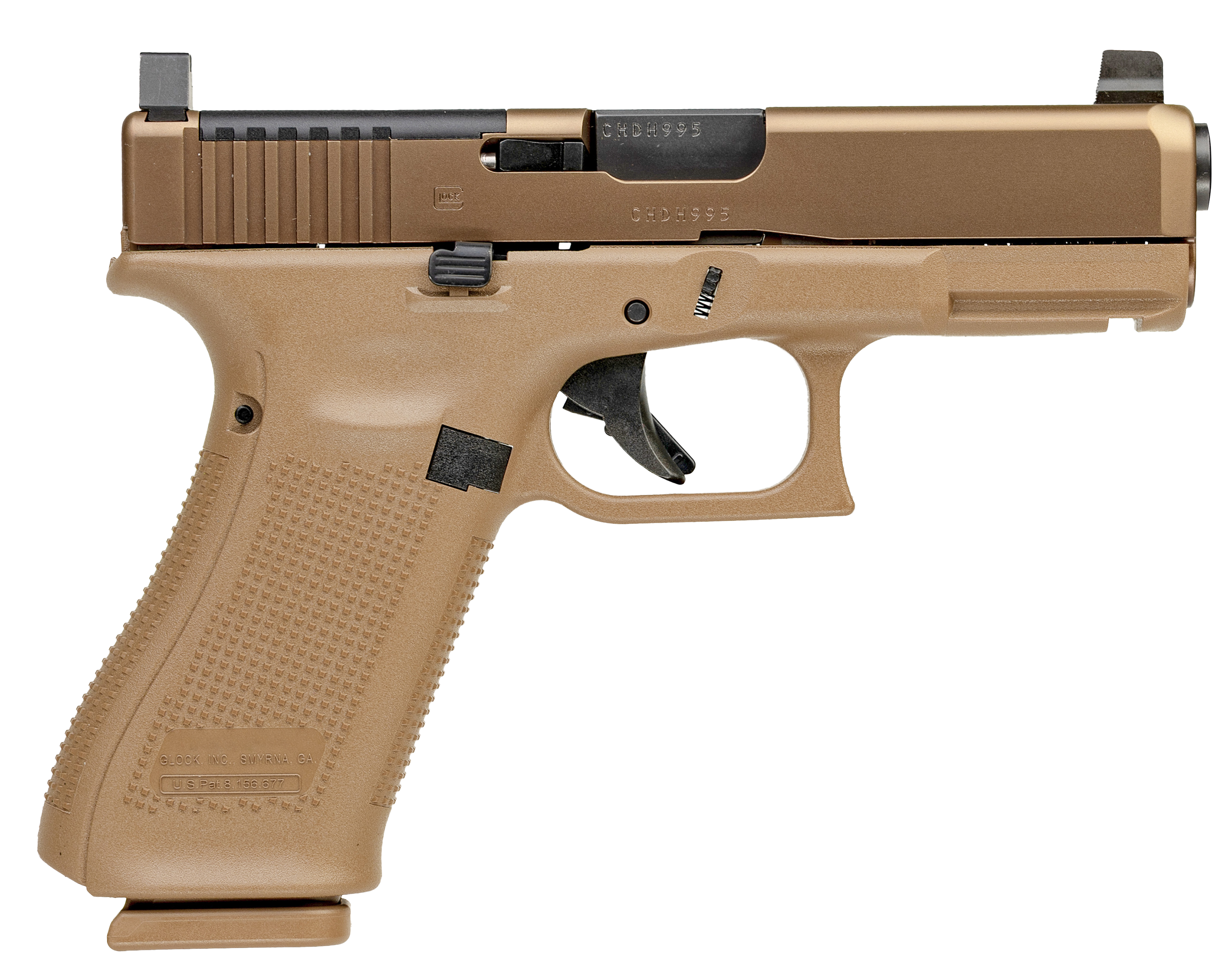 GLOCK 19X V MOS SemiAuto Pistol  Two10 Rd magazines