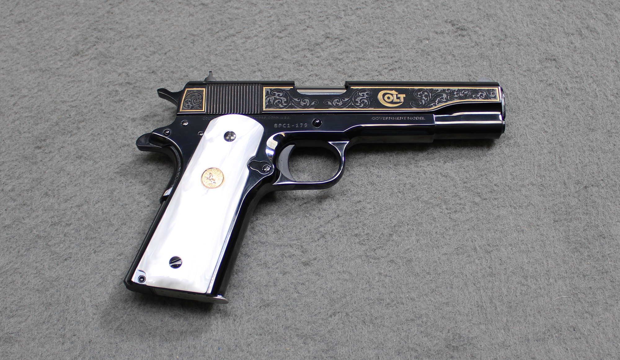 Image of Colt ~ Government Model Limited (SN-179) ~ .38 Super
