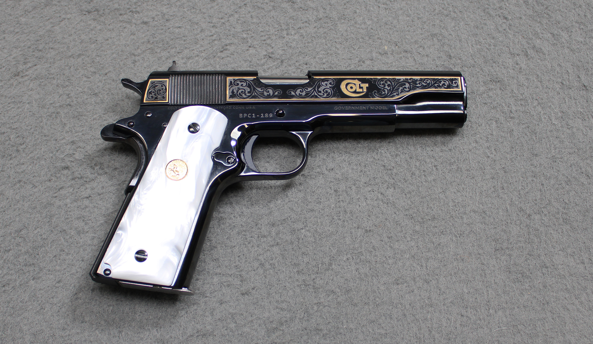 Image of Colt ~ Government Model Limited (SN-189) ~ .38 Super