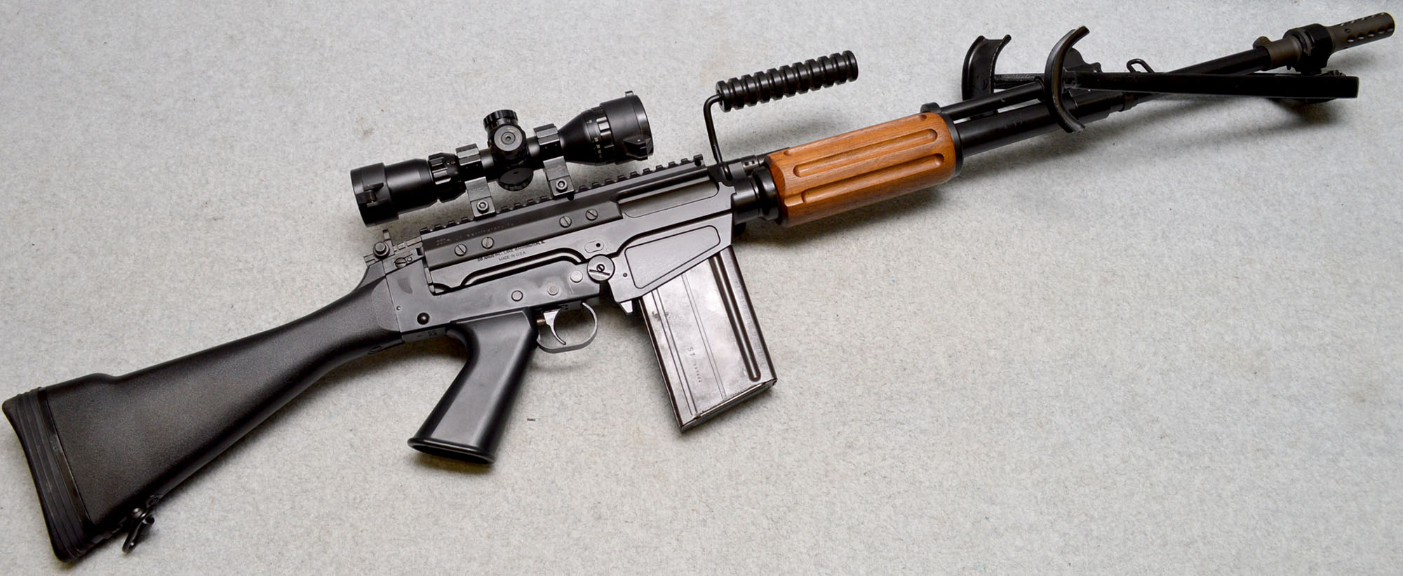 Image of DSA ~ SA58 FAL Belgian Style FALO Heavy Barrel ~ 7.62x51mm