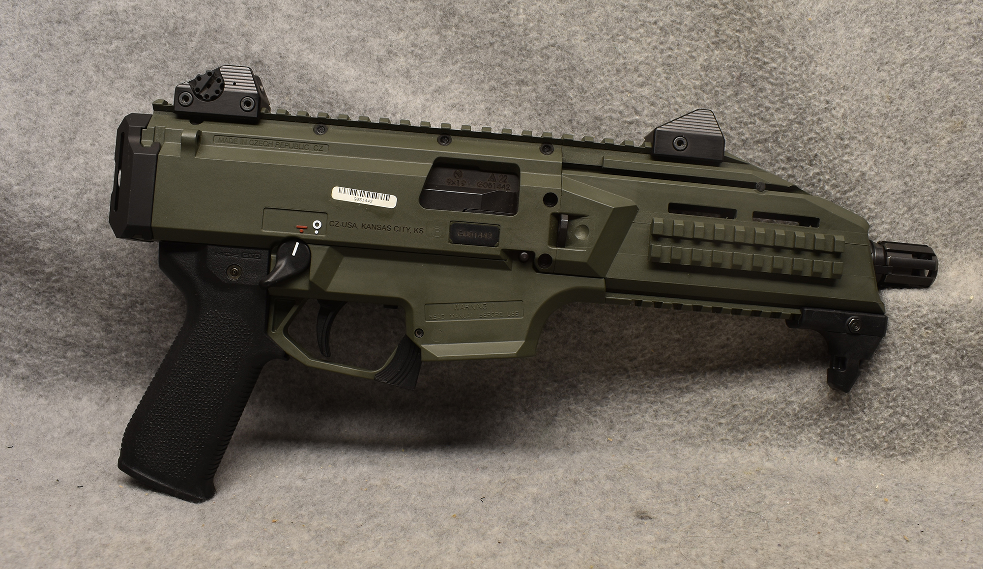 Image of CZ ~ Scorpion Evo 3 SI ~ 9mm Luger