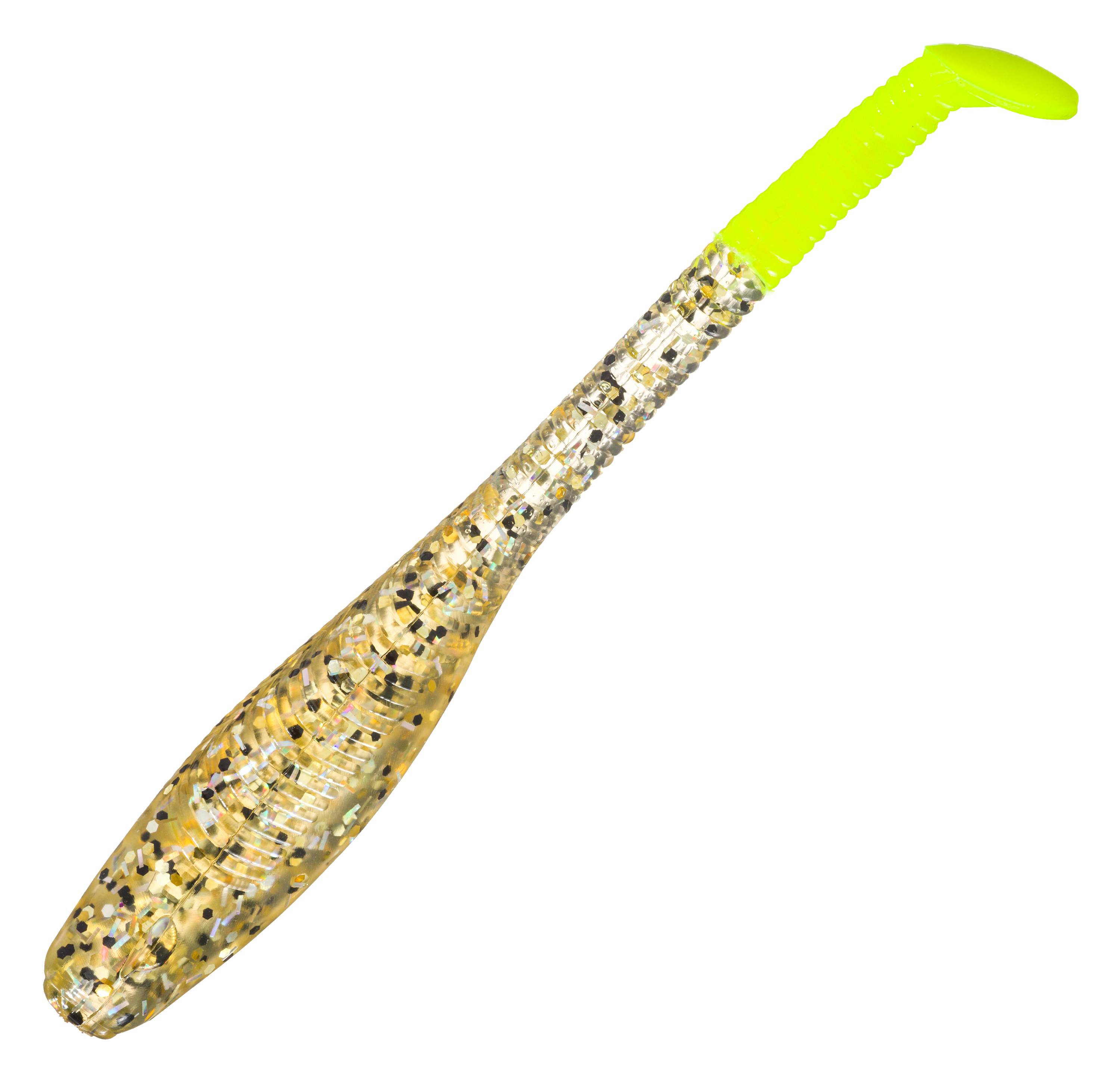 01 - Down South Lures Saltwater Paddletail Swimbait - Chartreuse  850728005029