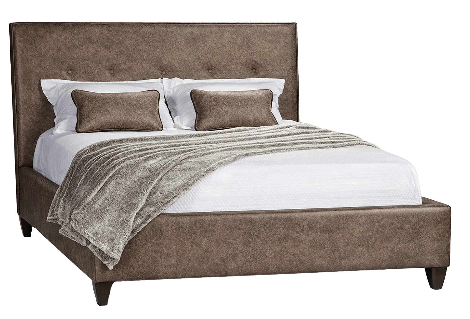 Image of Marshfield Furniture Amy Bed Frame - Brown - Twin
