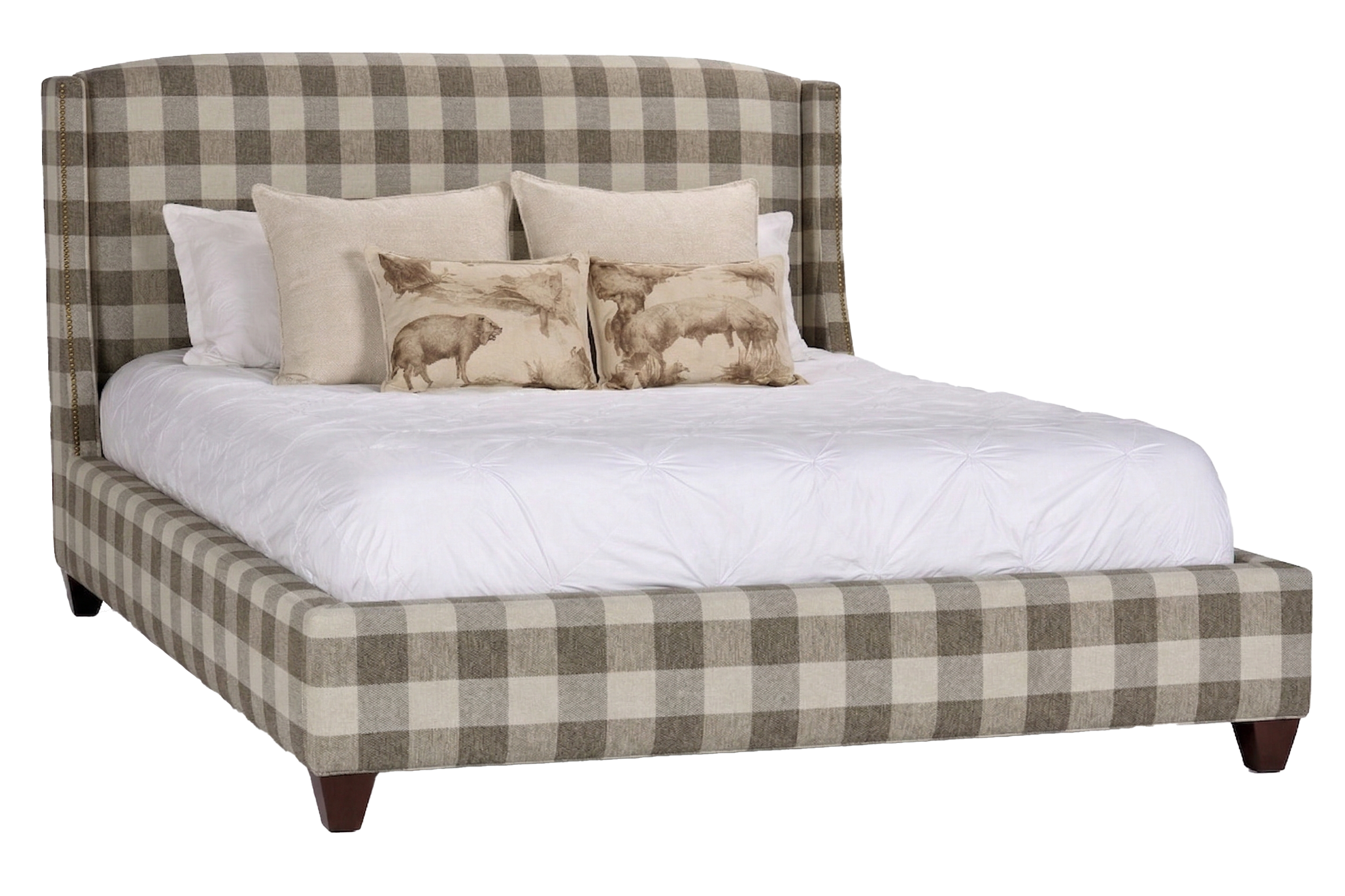 Image of Marshfield Furniture Avril Bed Frame - Cream - Full