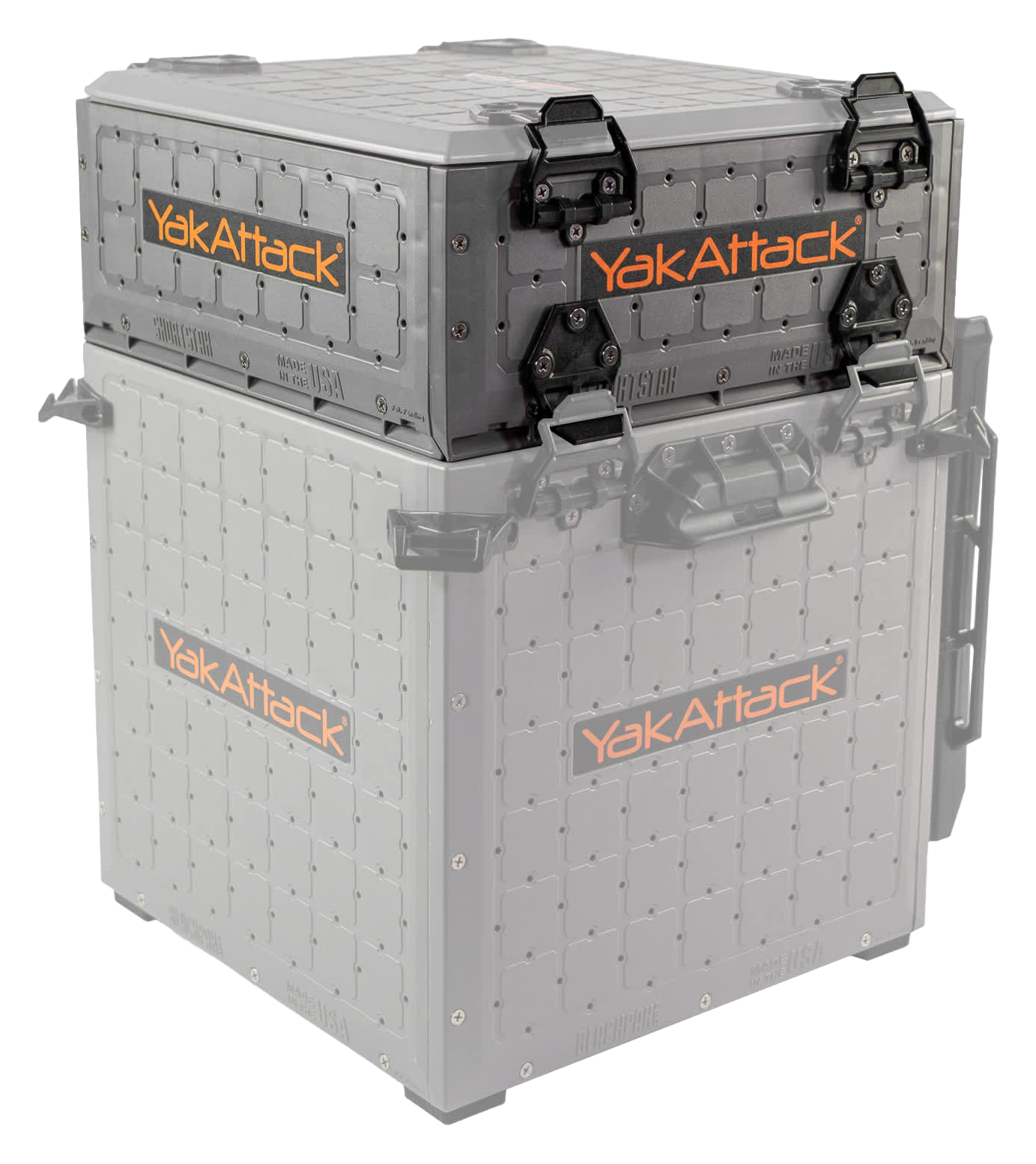 Image of YakAttack Shortstak Upgrade Kit for BlackPak Pro - Battleship Grey - 13 x 13