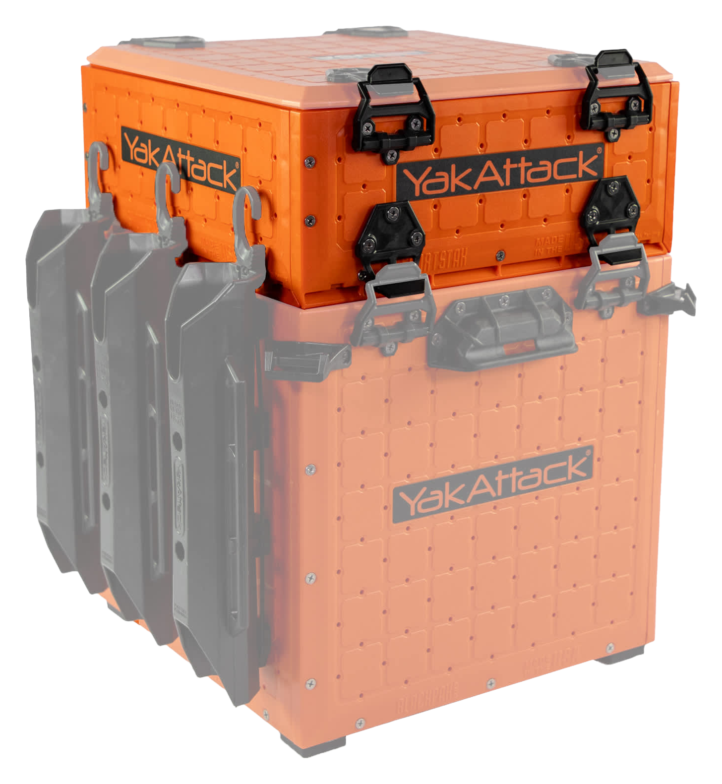 Image of YakAttack Shortstak Upgrade Kit for BlackPak Pro - Orange - 13 x 13