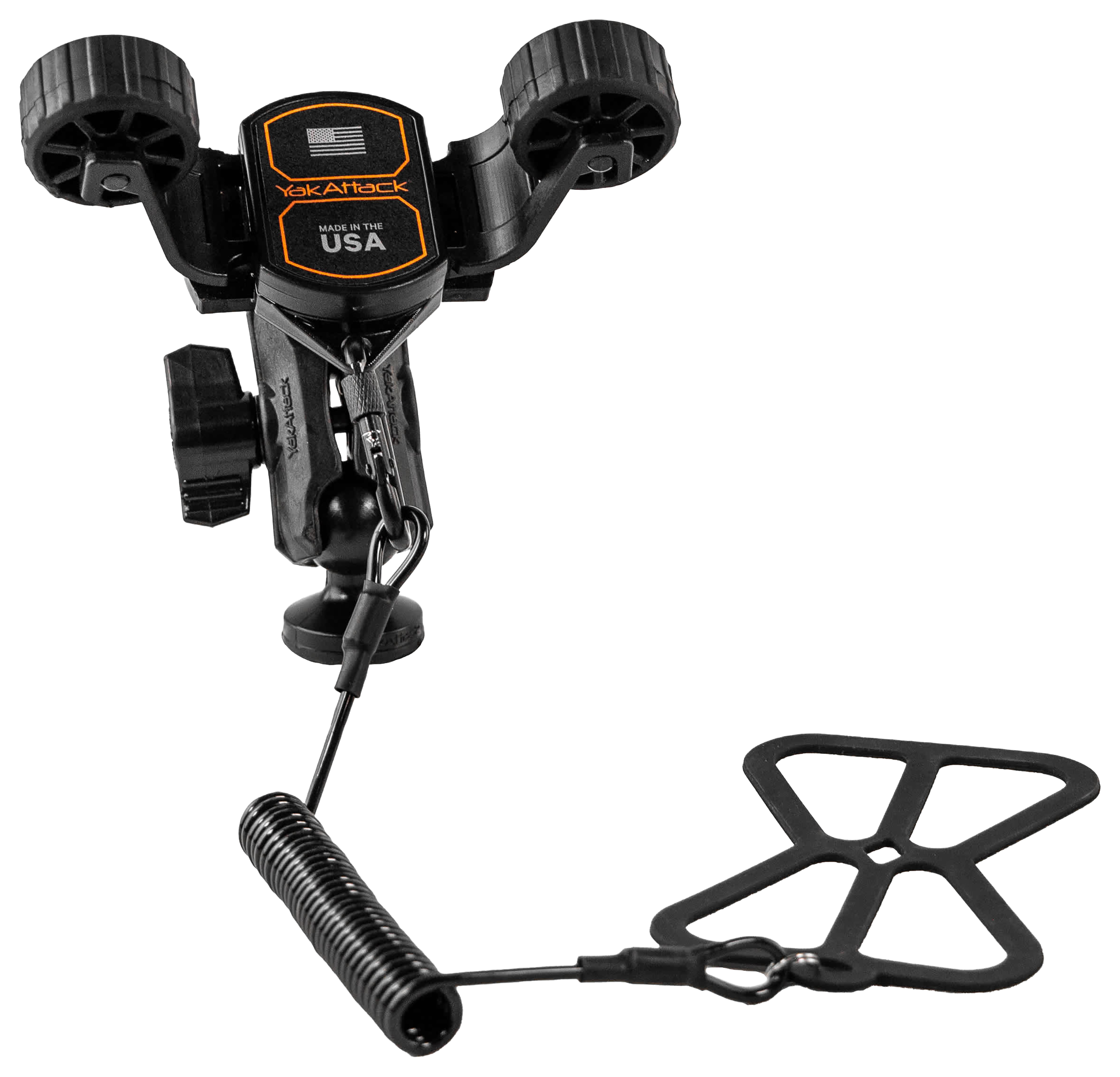 YakAttack RotoGrip Holder with Screwball Track Mount