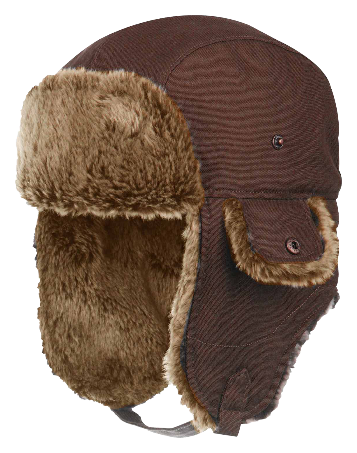 Image of Kanut Sports Plaid-Lined Trapper Hat