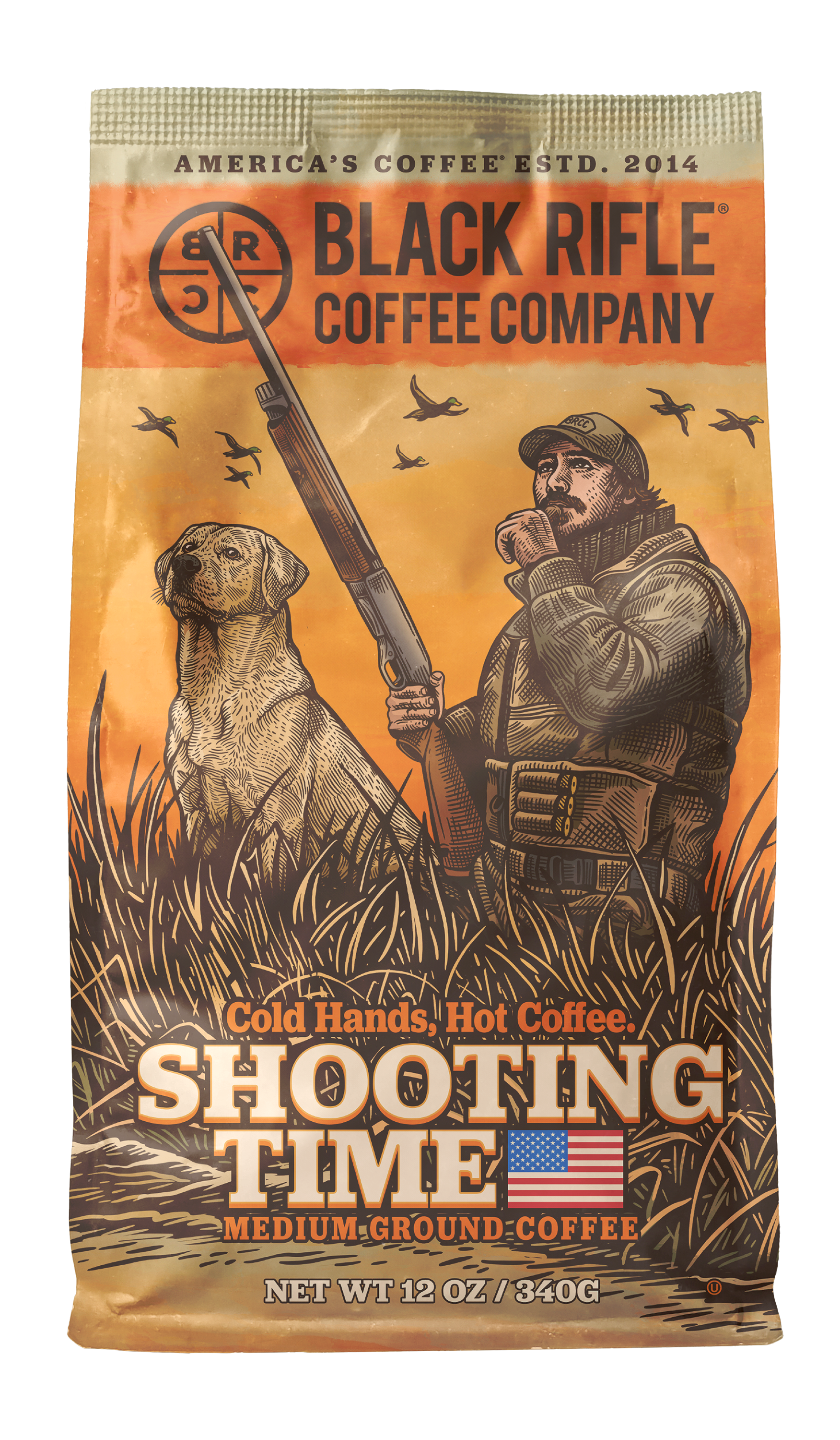 Image of Black Rifle Coffee Company Shooting Time Medium Roast Ground Coffee