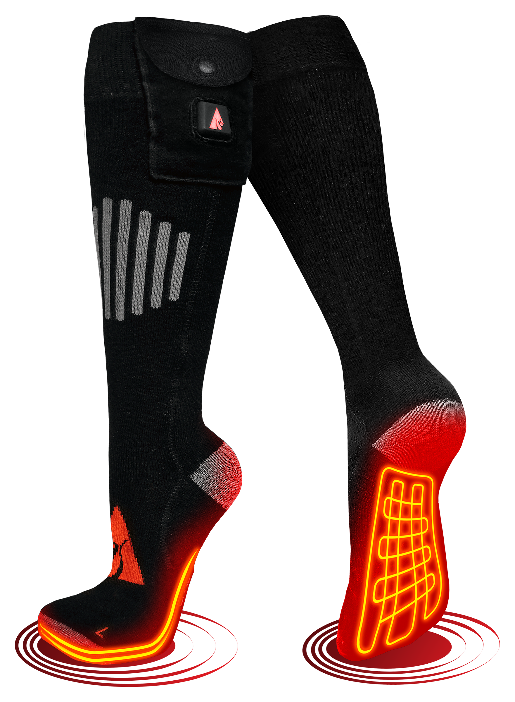 Image of ActionHeat 5V Rechargeable Battery-Heated Wool Socks
