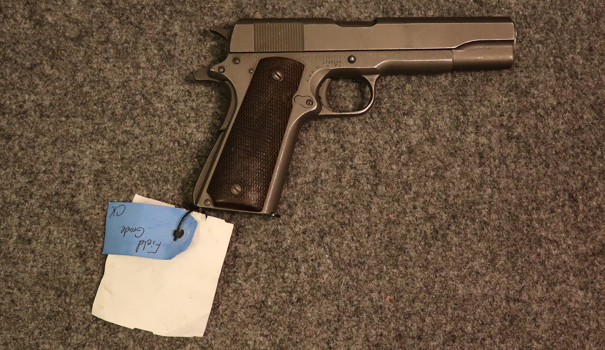 Remington Rand ~ 1911 A1 ~ No Caliber Markings (SKU: 4980268) - Remington