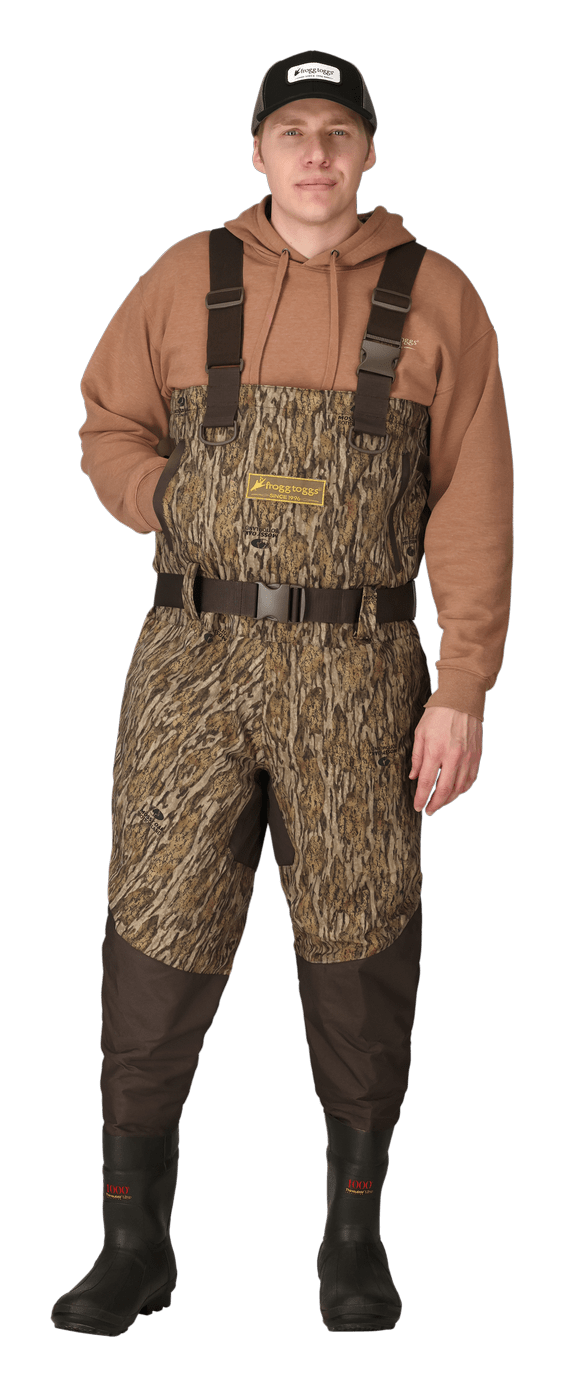 frogg toggs frogg toggs Grand Refuge Hunter Insulated Hunting Waders for Men - Mossy Oak Bottomland - $345.00 at Bass Pro Shops