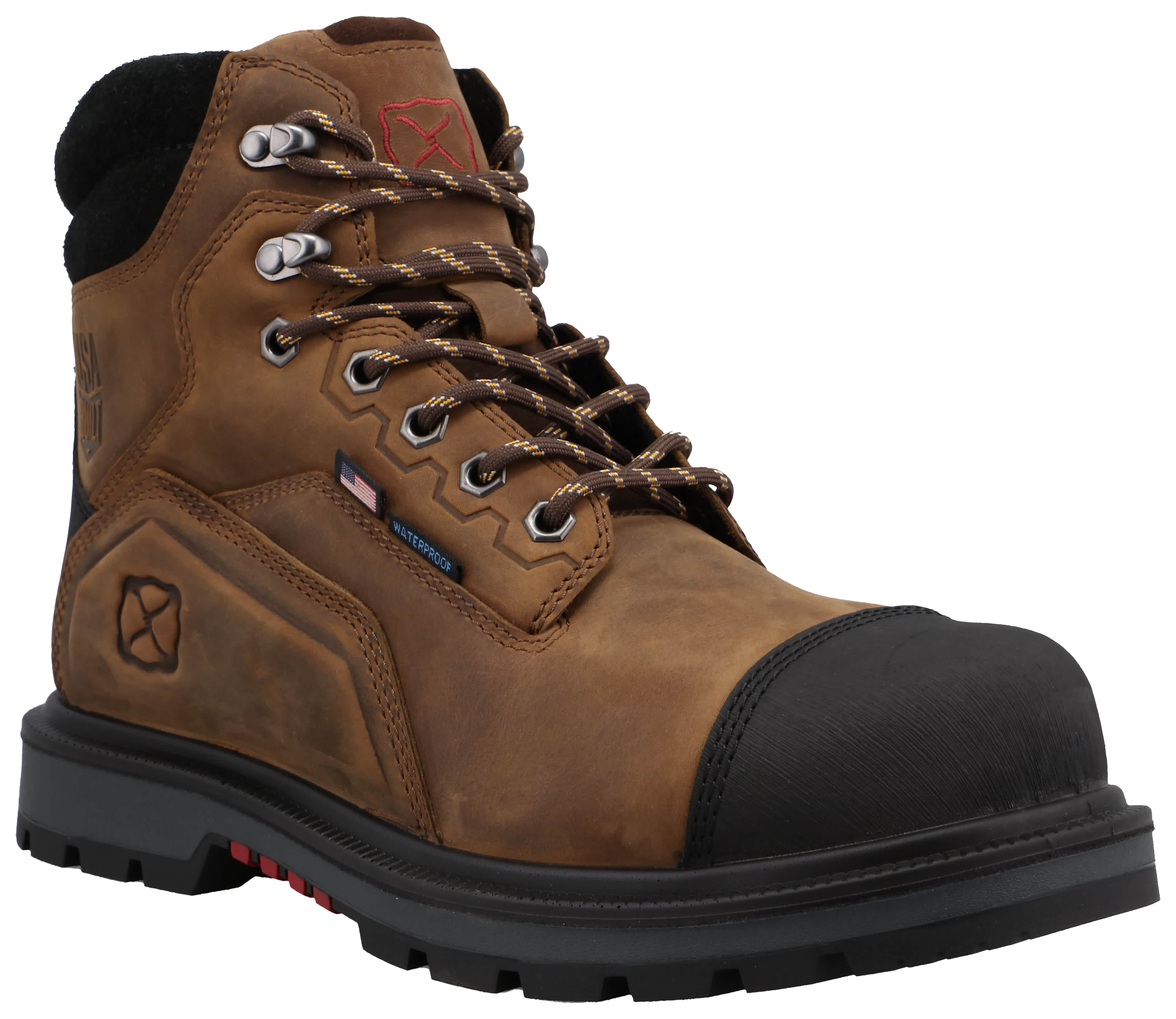 Image of Twisted X Waterproof Nano-Toe Work Boots for Men