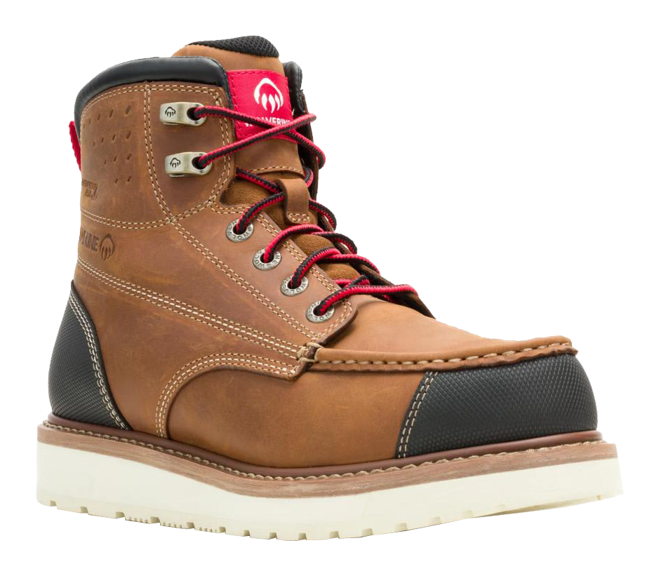 Image of "Wolverine Loader II HyperRest 6"" Work Boots for Men - Trail"