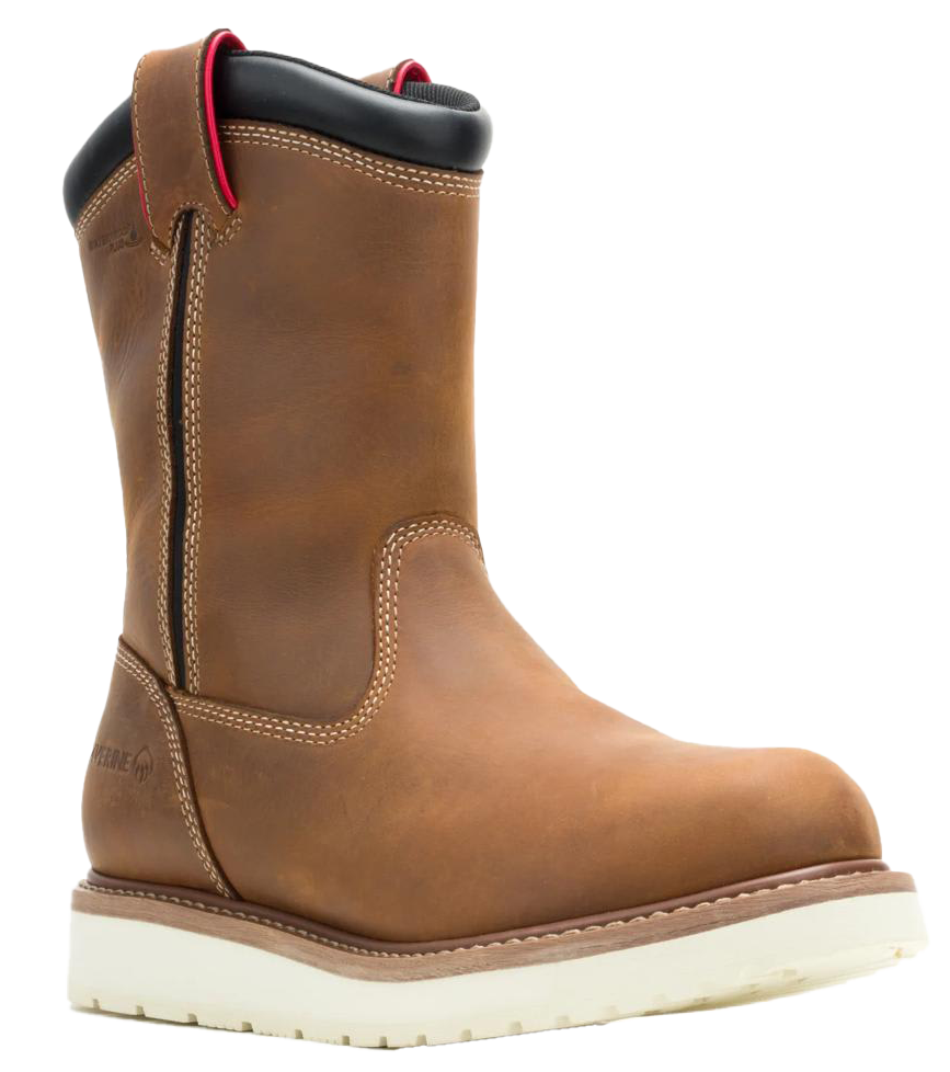 Image of Wolverine Loader II HyperRest Pull On Wellington Boots for Men - Trail
