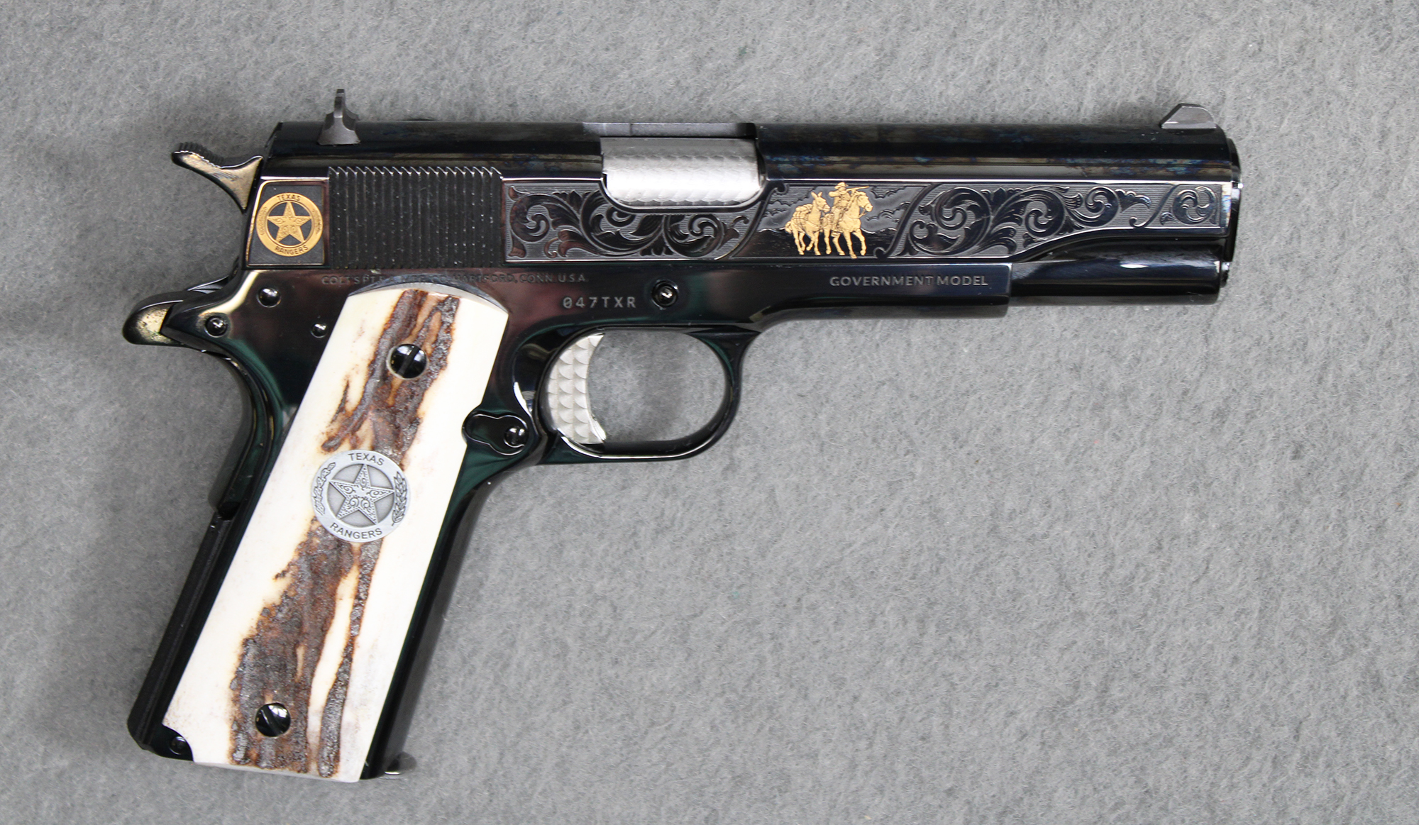 Image of Colt ~ Government Model Texas Ranger Exclusive ~ .38 Super