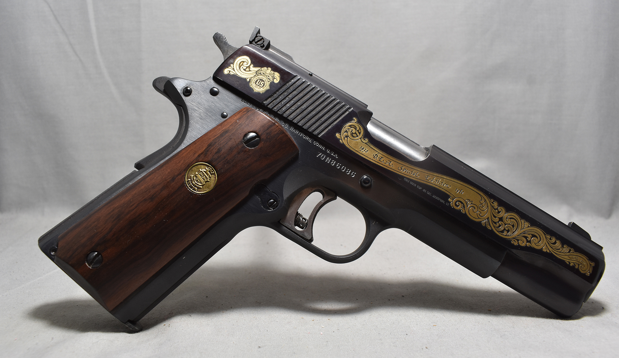 Image of Colt ~ DEA Commemorative Special Edition 1930-1980 ~ .45 Auto