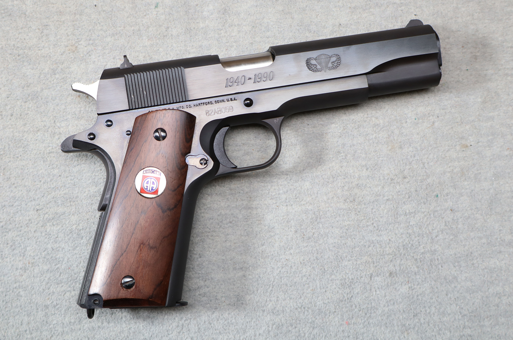 Image of Colt ~ U.S. Airborne 50th Anniversary ~ .45 Auto