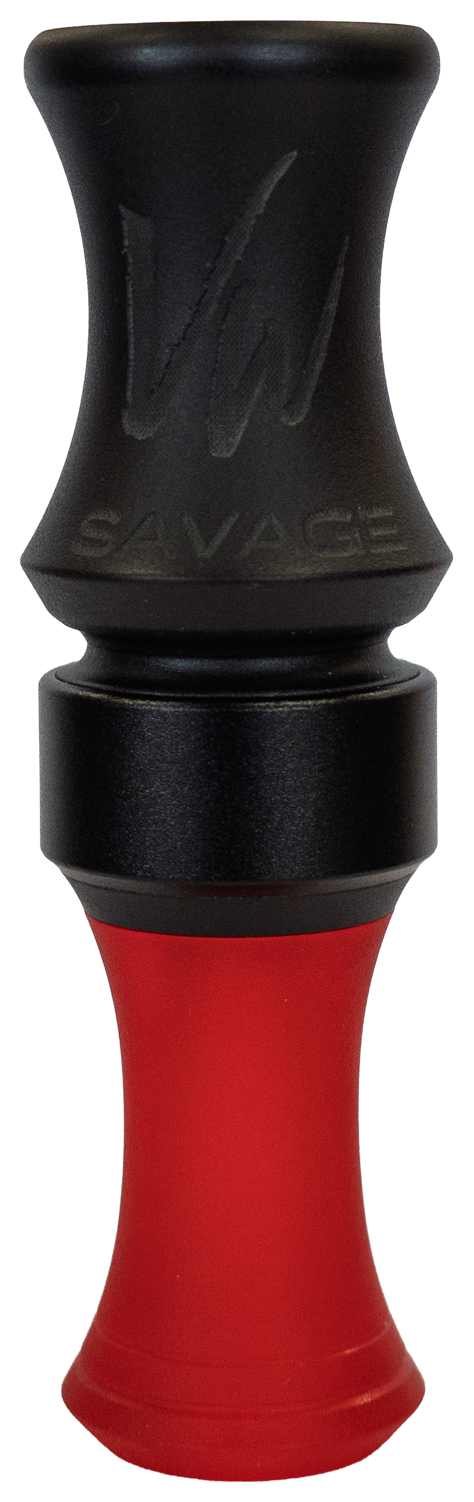 Image of Vendetta Waterfowl The Savage Acrylic Duck Call - Black/Red