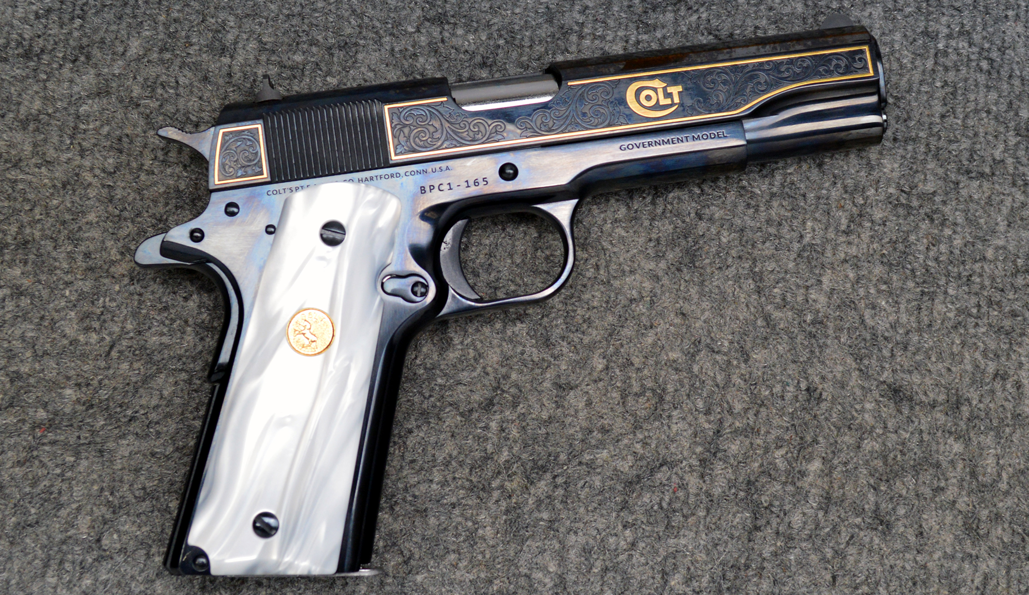 Image of Colt ~ Gov't Custom ~ .38 Super