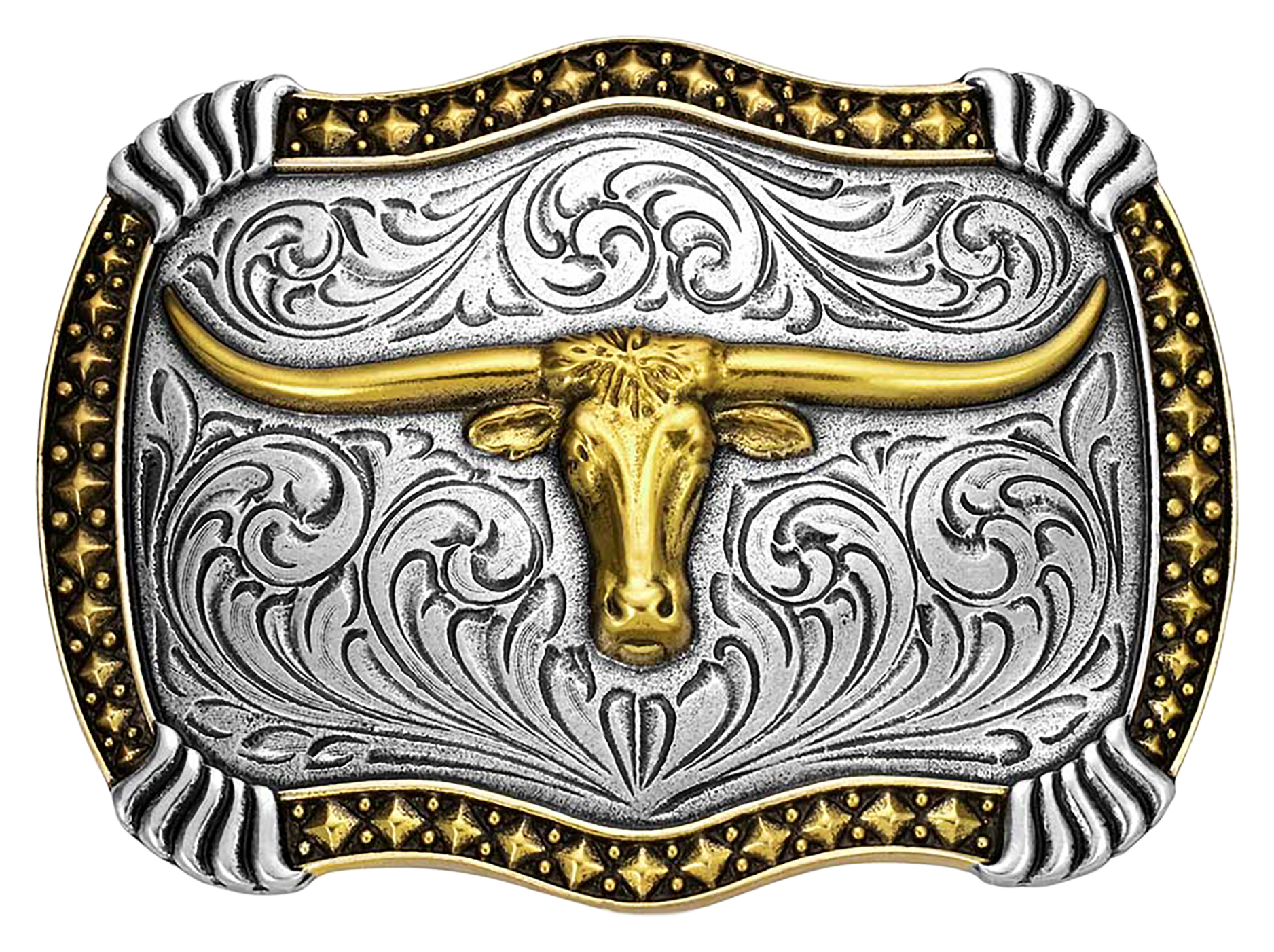 Image of Montana Silversmiths Longhorn Legacy Belt Buckle