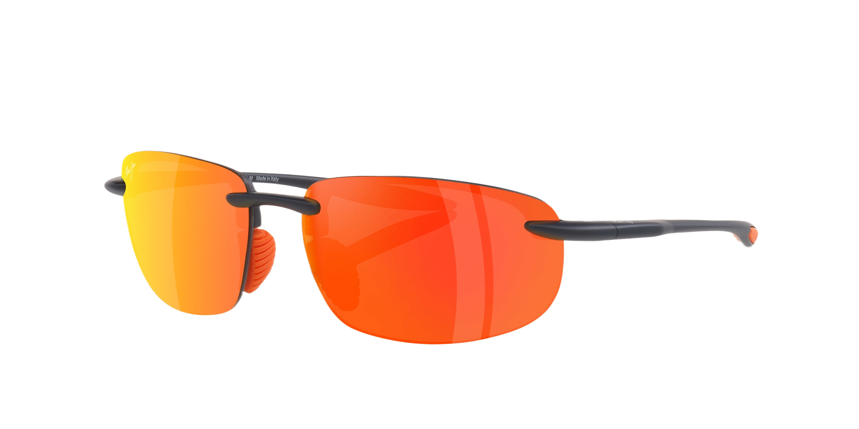 Image of Maui Jim Hookipa Ultra MJ000794 Sunglasses - Matte Blue/Red - XX-Large