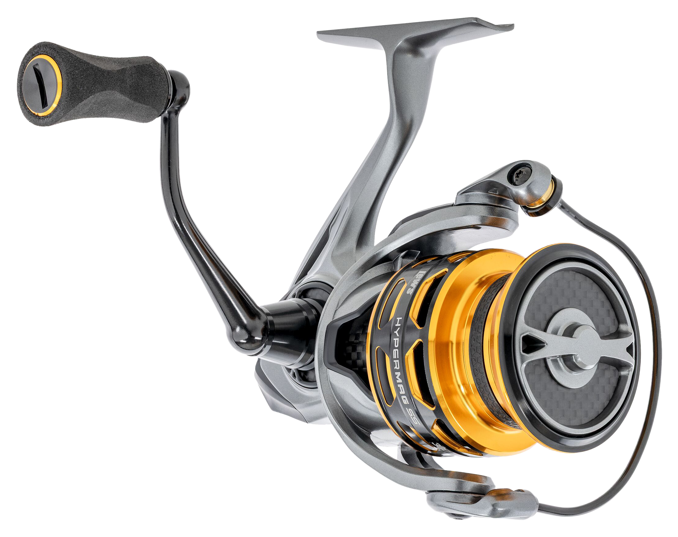 Lew's HyperMag Spinning Reel - 7.0:1 - 300 Size - Shallow Spool