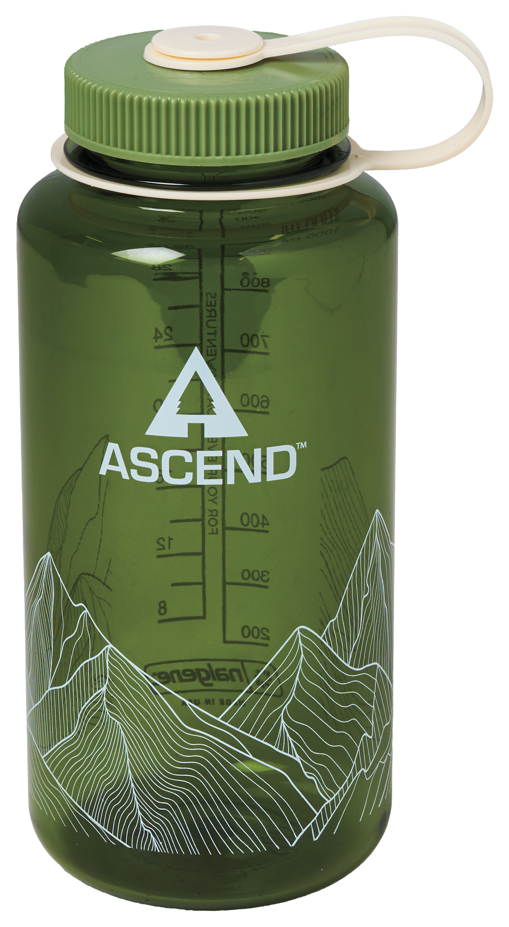 Image of Ascend 32-oz. Wide-Mouth Bottle - Oil Green