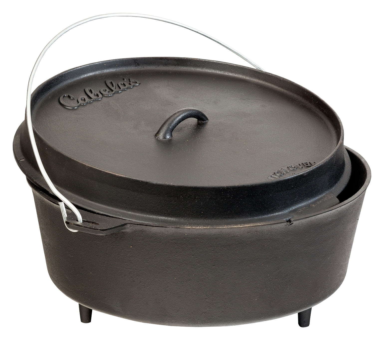 CABELA'S Outfitter Series Cast-Iron Tri-Leg Dutch Oven