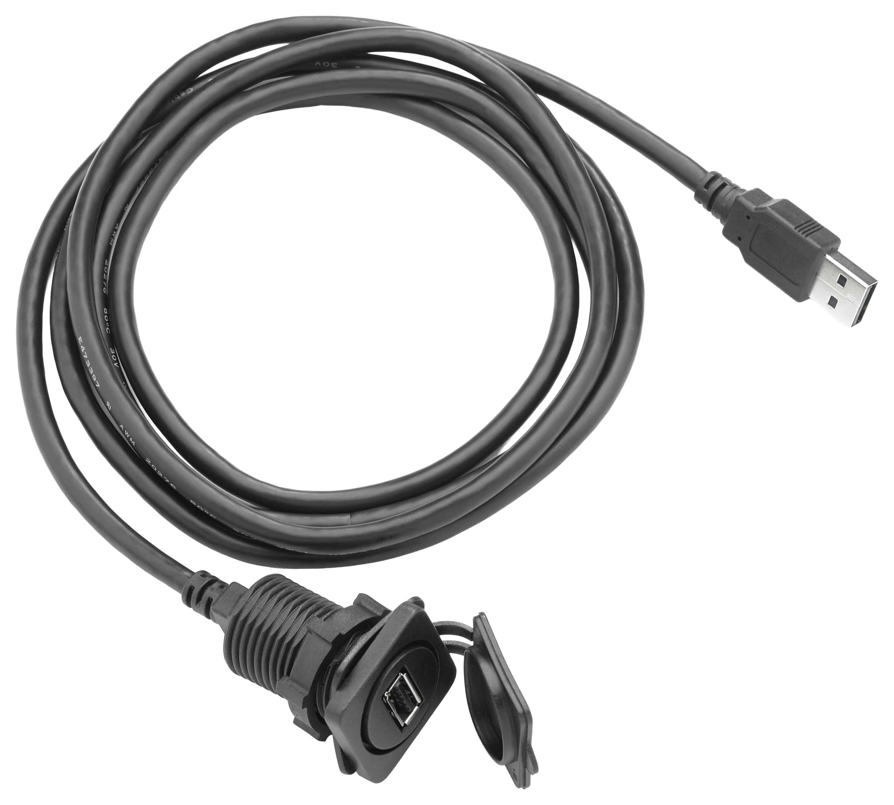 Image of Garmin JL Audio USB Panel-Mount Audio Connector