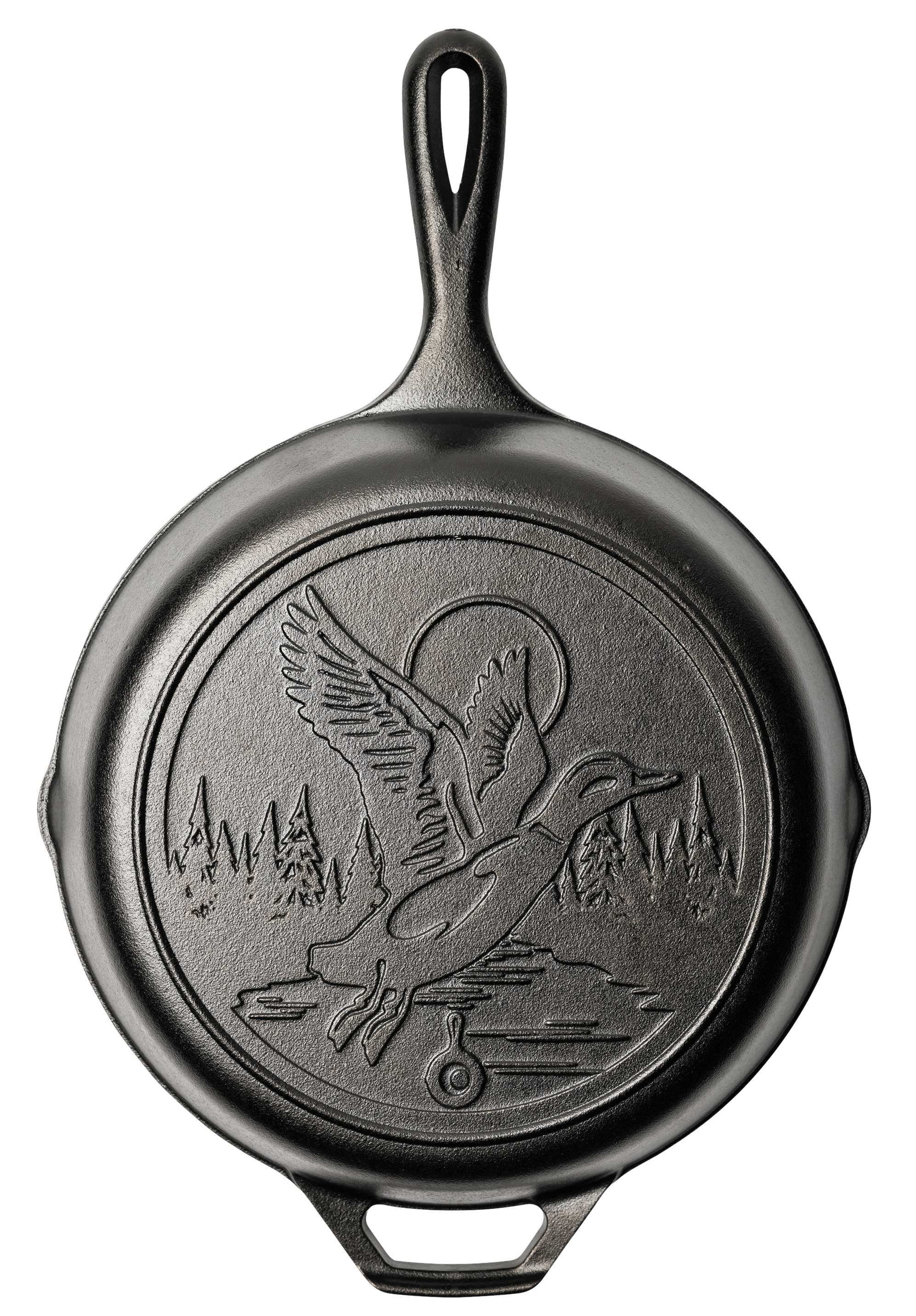 Lodge Lodge Cast-Iron Skillet with Duck Scene - $29.99 at Bass Pro Shops