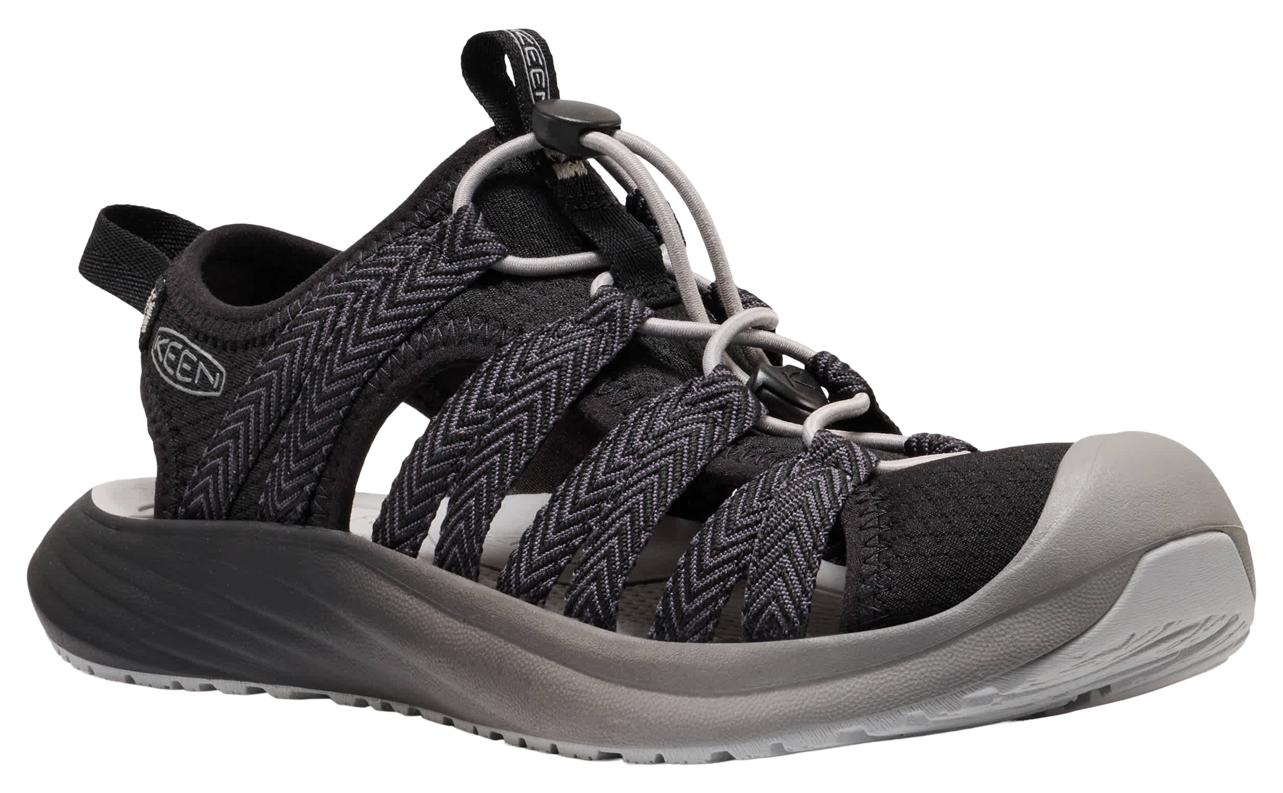 Image of KEEN Whisper Lite Sandals for Women - Black Magnet