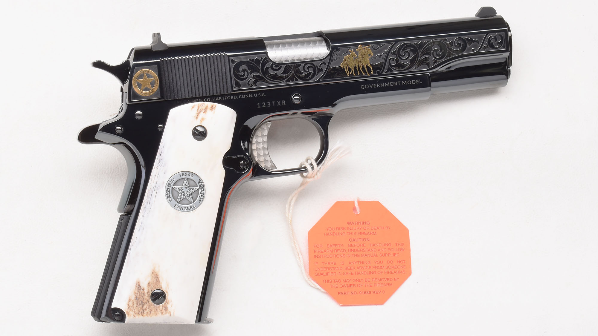 Image of "Colt ~ Government ""One Riot - One Ranger"" Limited Edition ~ .38 Super"