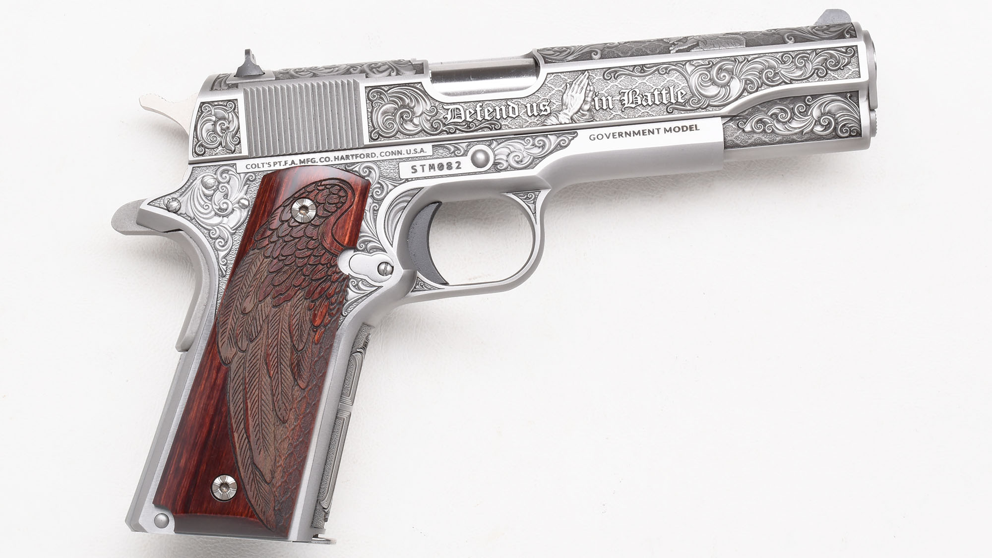 Image of "Colt ~ Government ""St Michael"" ~ .45 Auto"