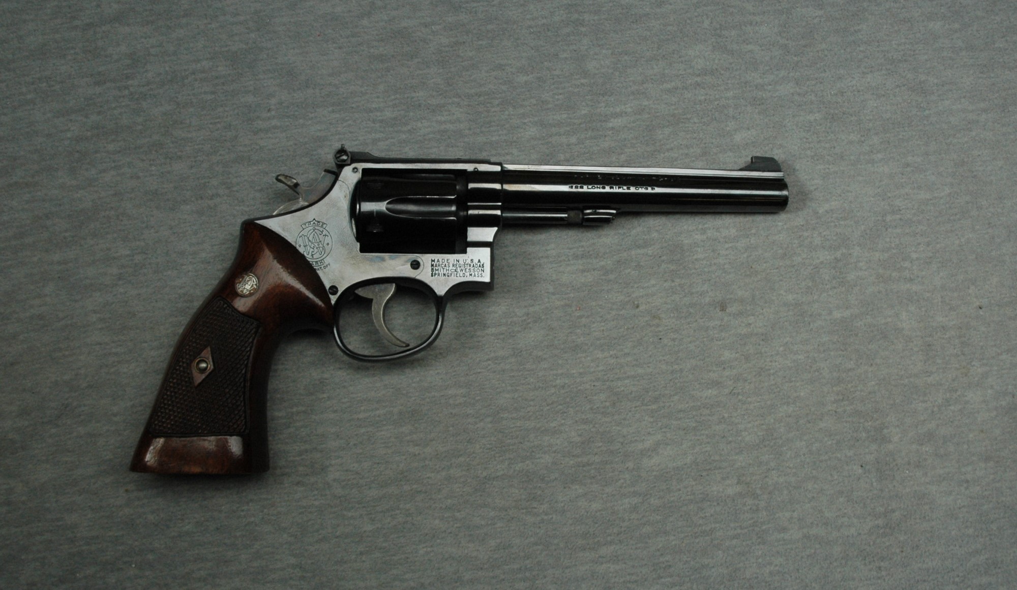 Image of Smith & Wesson ~ Model 17 Harvey Kay-Chuk ~ .224 Kay-Chuk