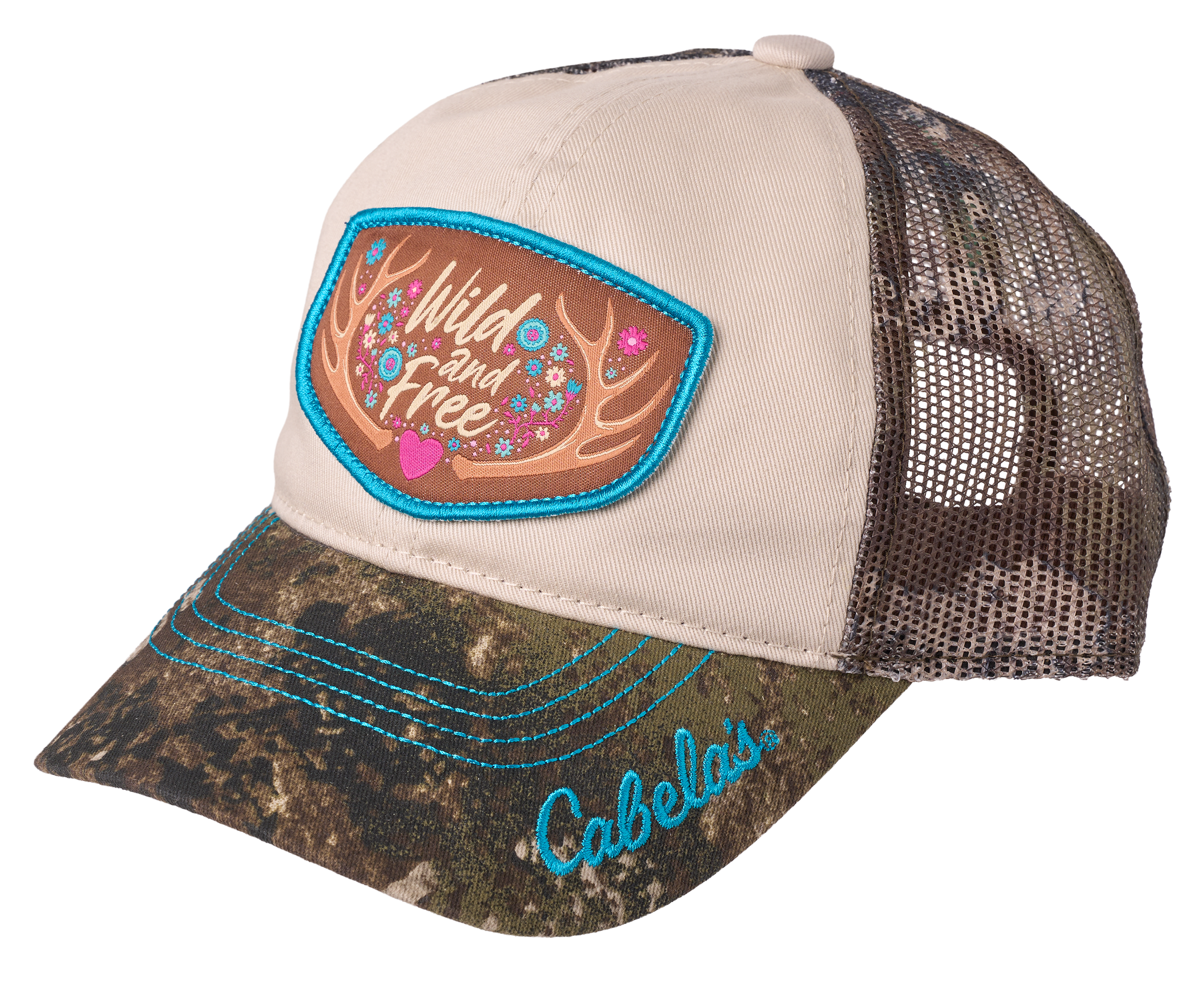 Image of Cabela's Wild and Free Mesh-Back Cap for Youth