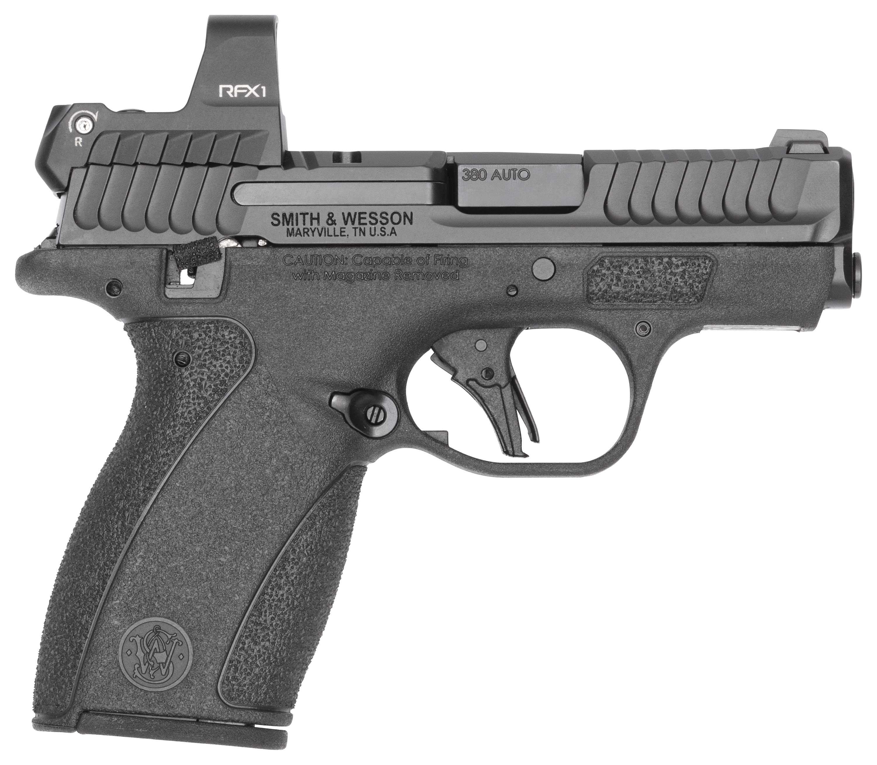 Smith & Wesson Bodyguard 2.0 TS Semi-Auto Pistol with Viridian RFX1 Green Dot Optic - 12