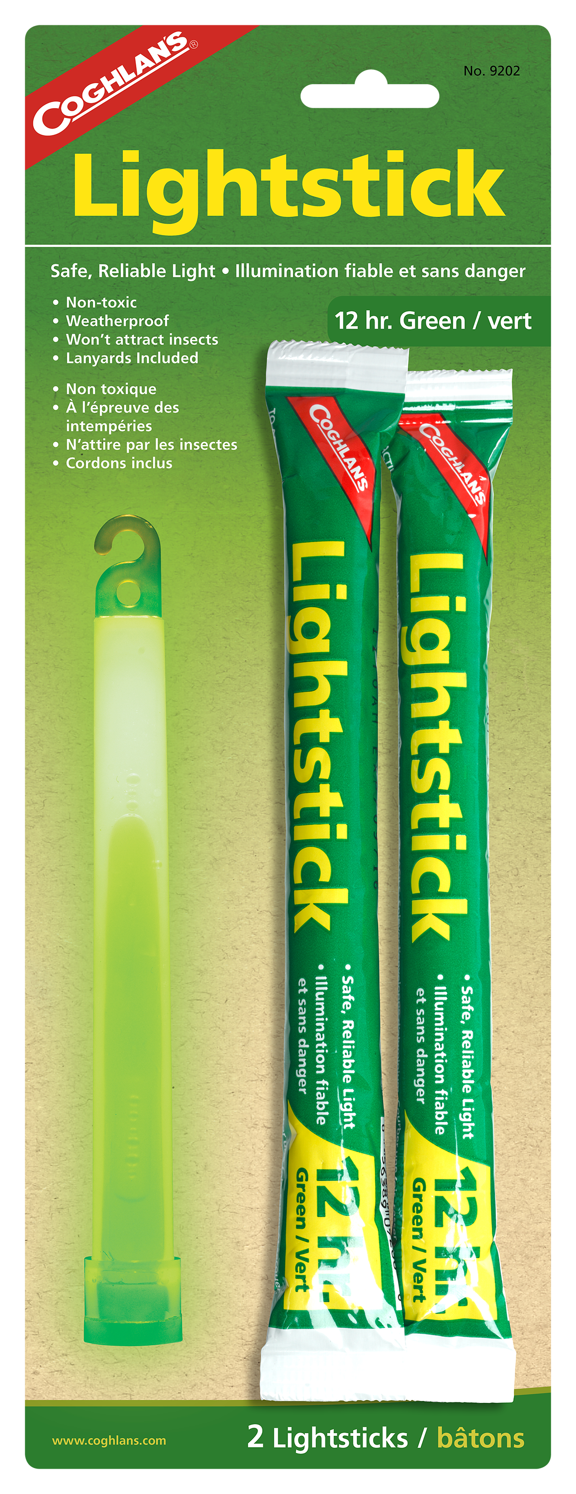 Coghlan's Lightsticks 2-Pack - Green