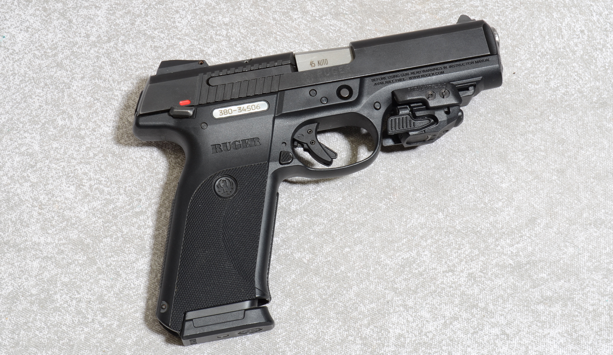 Image of Ruger SR45 Pistol, .45 Auto, 4.25 inch Barrel