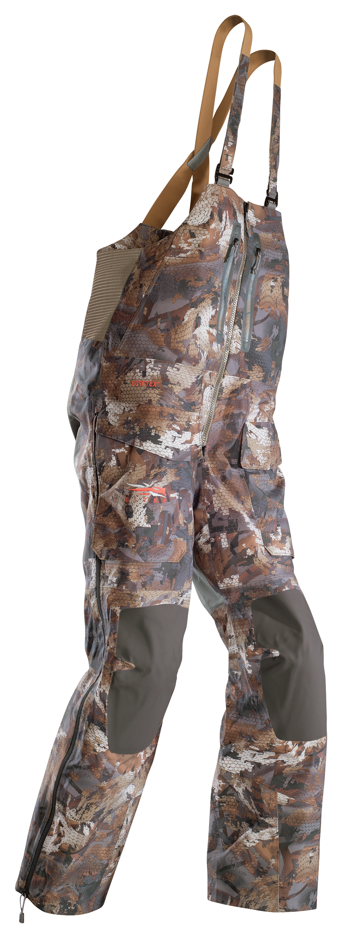 Image of Sitka GORE OPTIFADE Concealment Waterfowl Timber Hudson Bibs for Men - 2XL