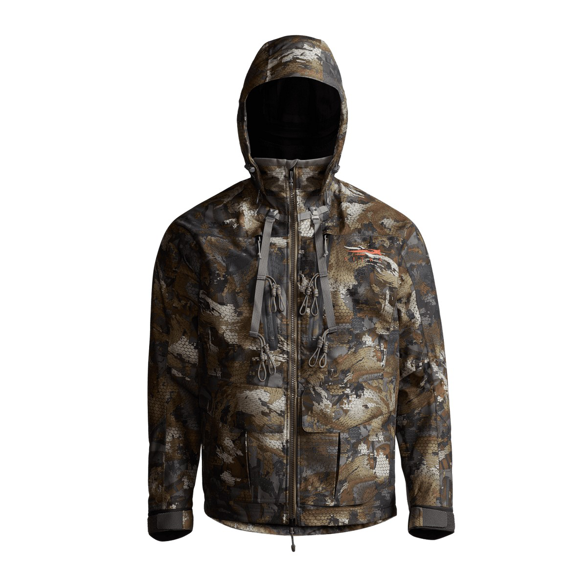 Image of Sitka GORE OPTIFADE Concealment Waterfowl Timber Hudson Jacket for Men