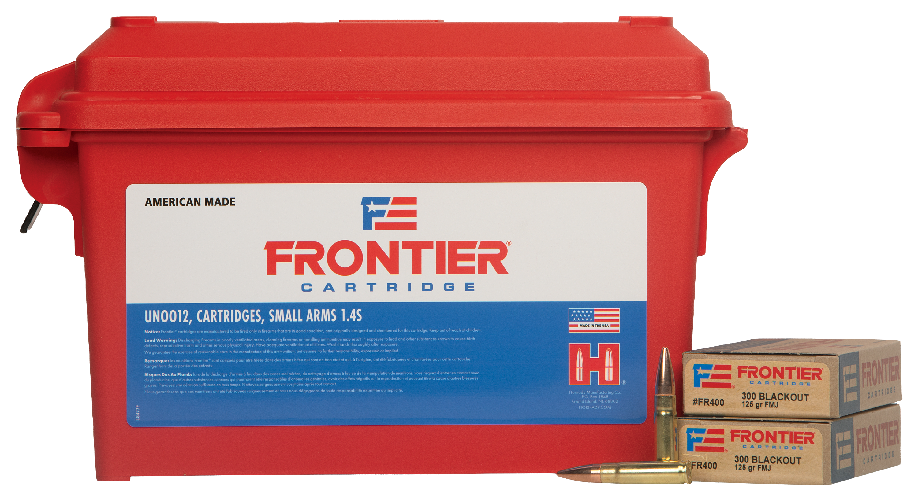 Hornady Hornady Frontier .300 Blackout 125 Grain FMJ Centerfire Rifle Ammo - $179.99 at Bass Pro Shops