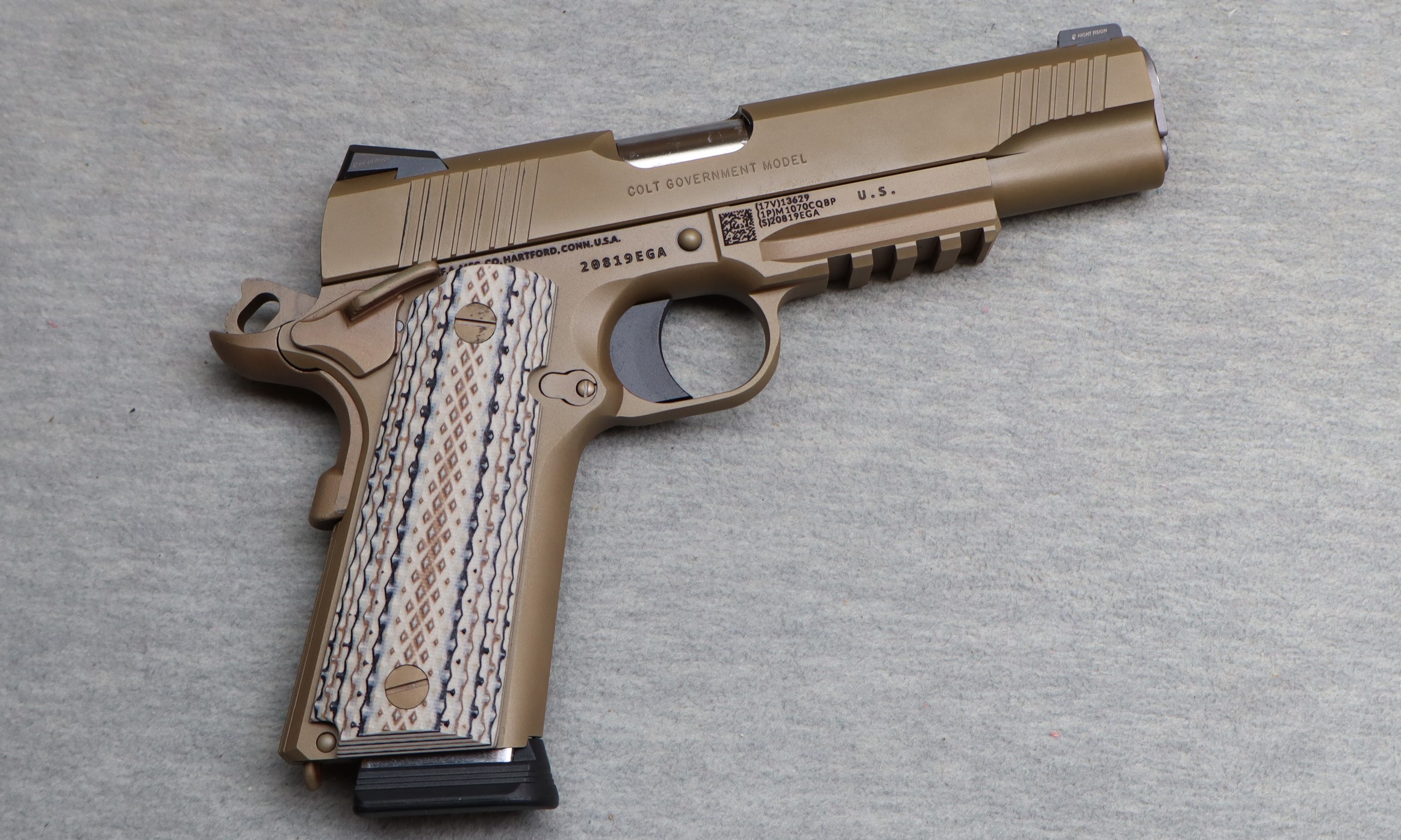 Image of Colt ~ Model M45A1 USMC ~ .45 Auto