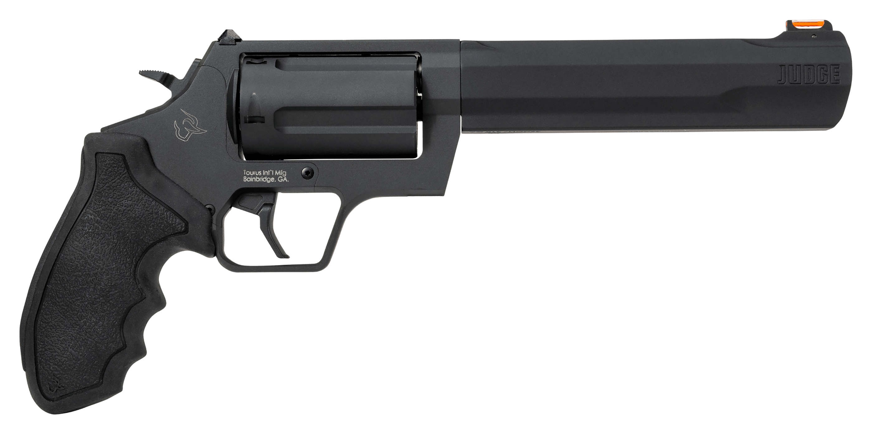 Image of "Taurus Judge Black DA/SA Revolver - 6.5"" Barrel Length"