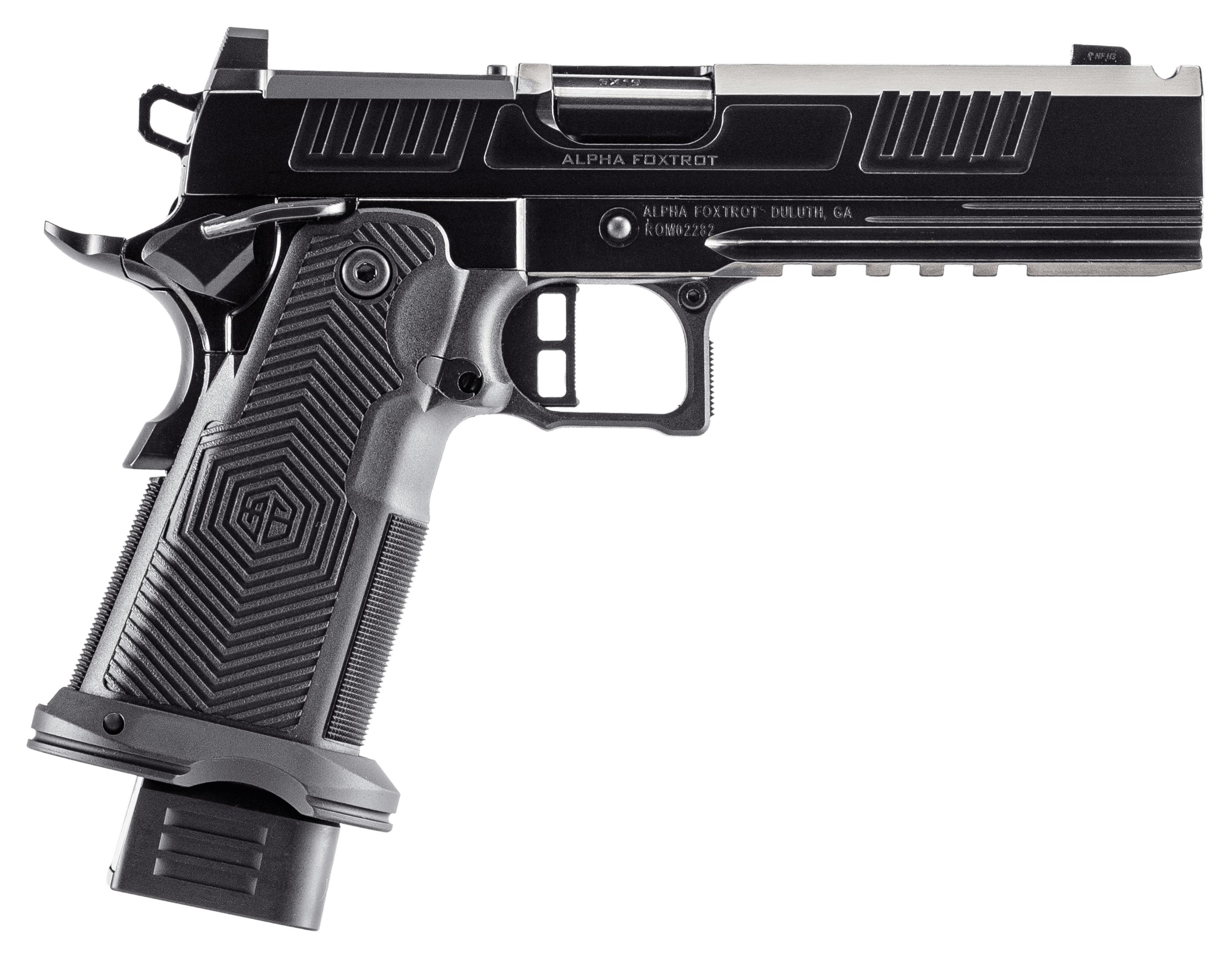 Image of "Alpha Foxtrot AF1911 Romulus Ported Semi-Auto Pistol with RMSc Footprint - 5"" Barrel"