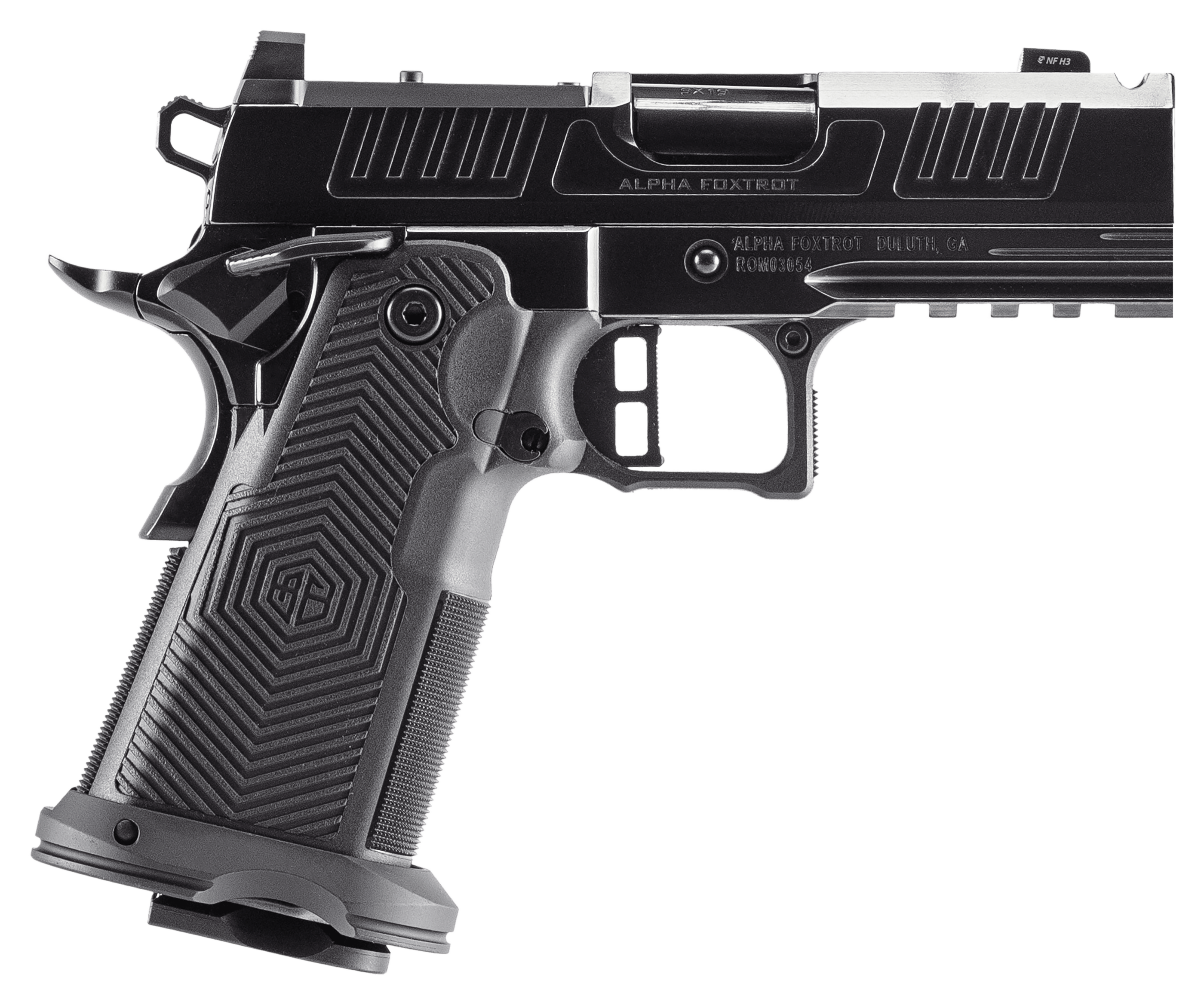 Image of "Alpha Foxtrot AF1911 Romulus Ported Semi-Auto Pistol with RMSc Footprint - 3.5"" Barrel"