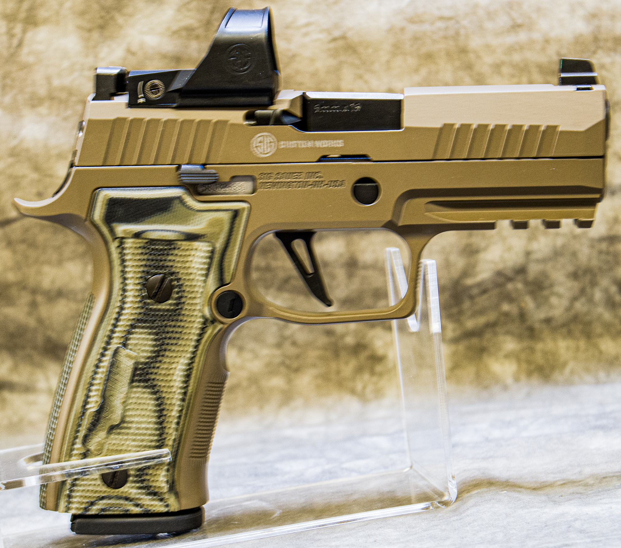 Image of SIG SAUER CUSTOM WORKS P320 AXG SCORPION - 9MM