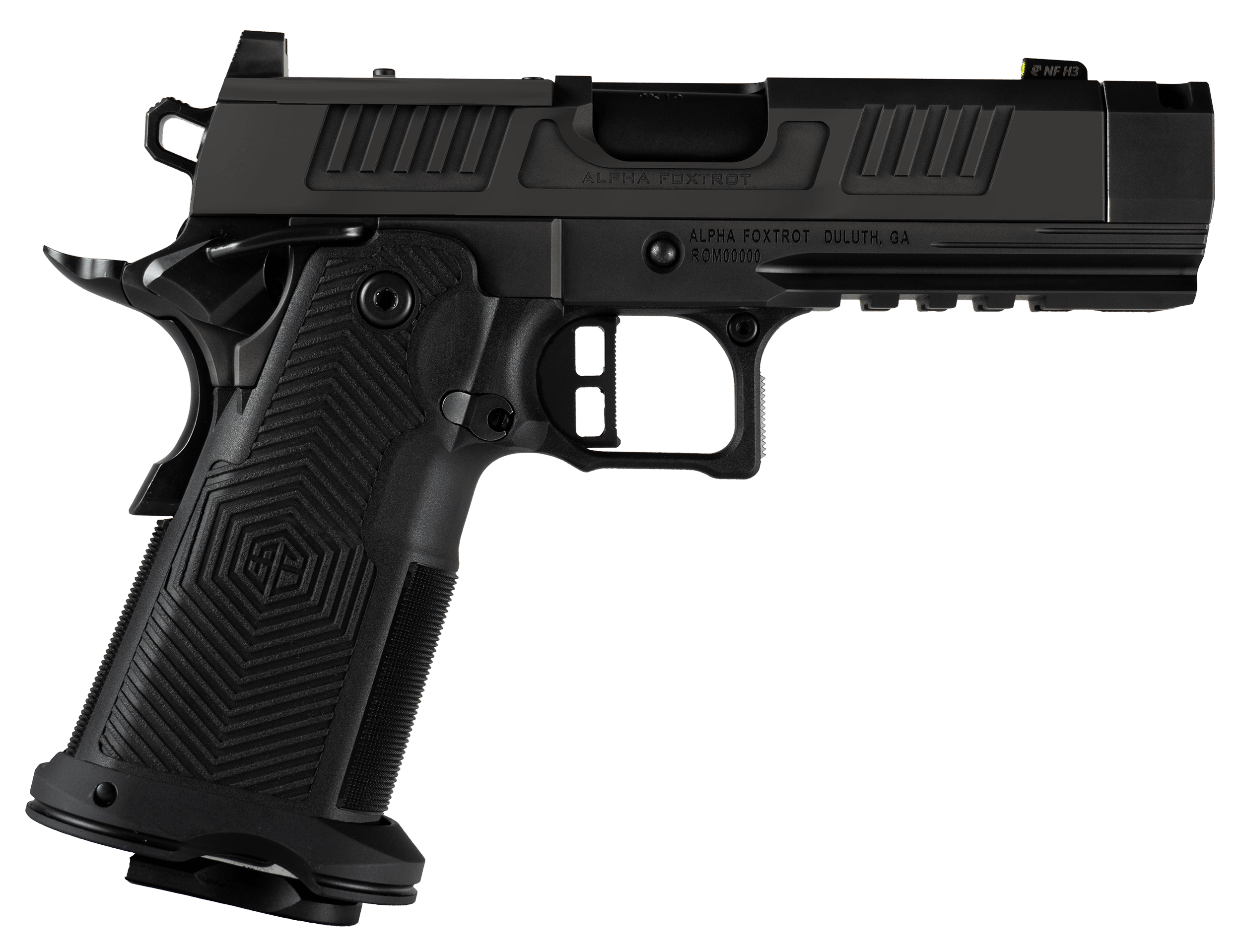 Image of "Alpha Foxtrot AF1911 Romulus Pressed Comp Semi-Auto Pistol with Optics Cut - 3.5"" - 11 Rounds"
