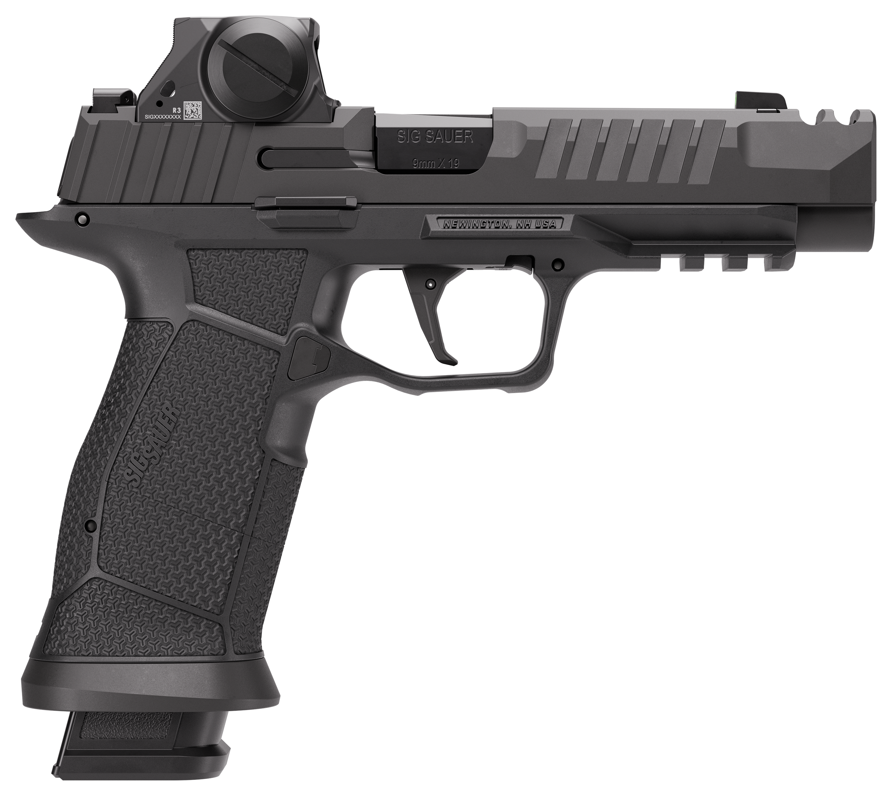 SIG SAUER P385 Full-Size Compensated Semi-Auto Pistol with ROMEO-X SIG-LOC Pro Sight